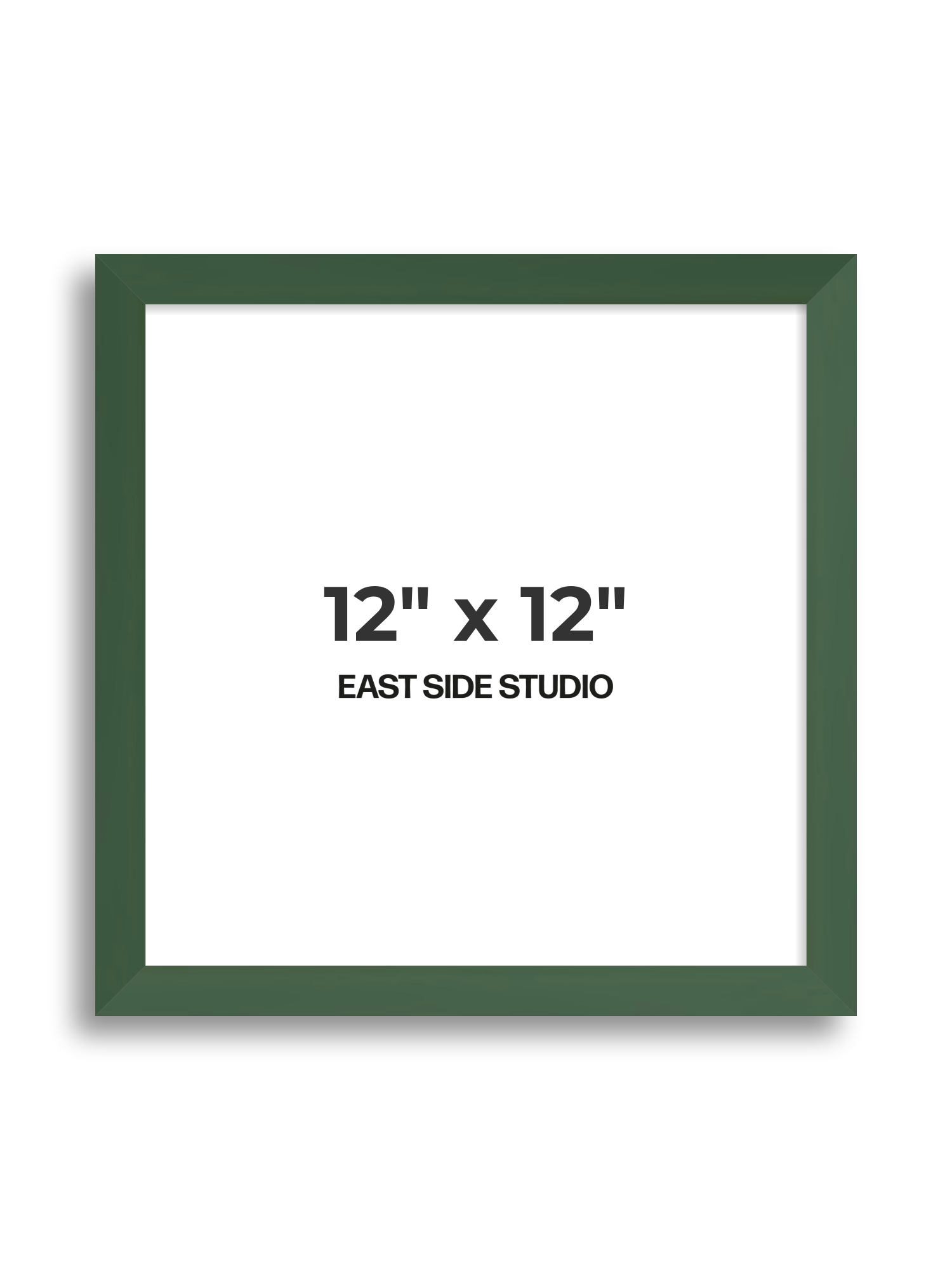 Forest Green 12" x 12" picture frame