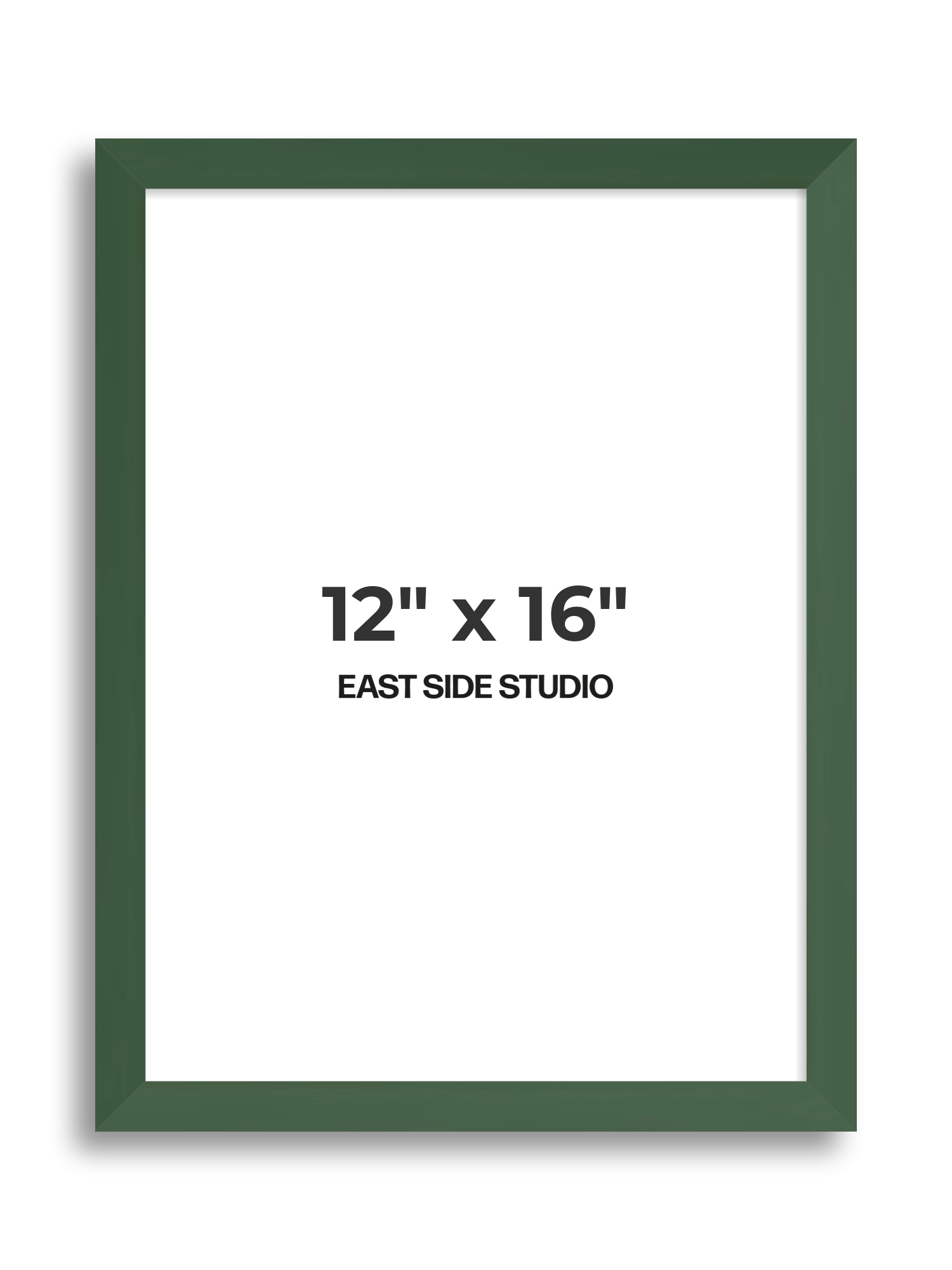 Forest Green 12" x 16" picture frame