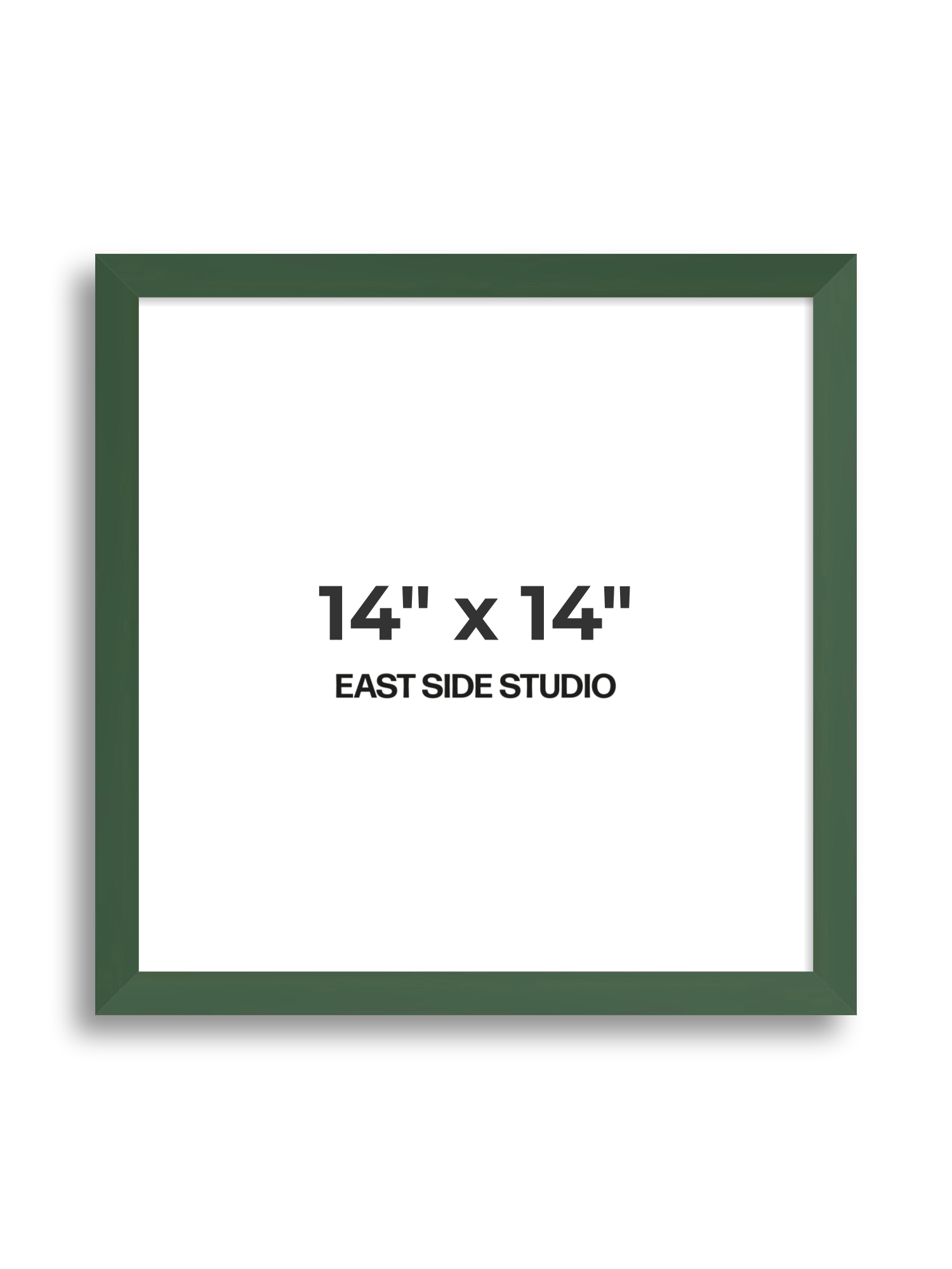 Forest Green 14" x 14" picture frame