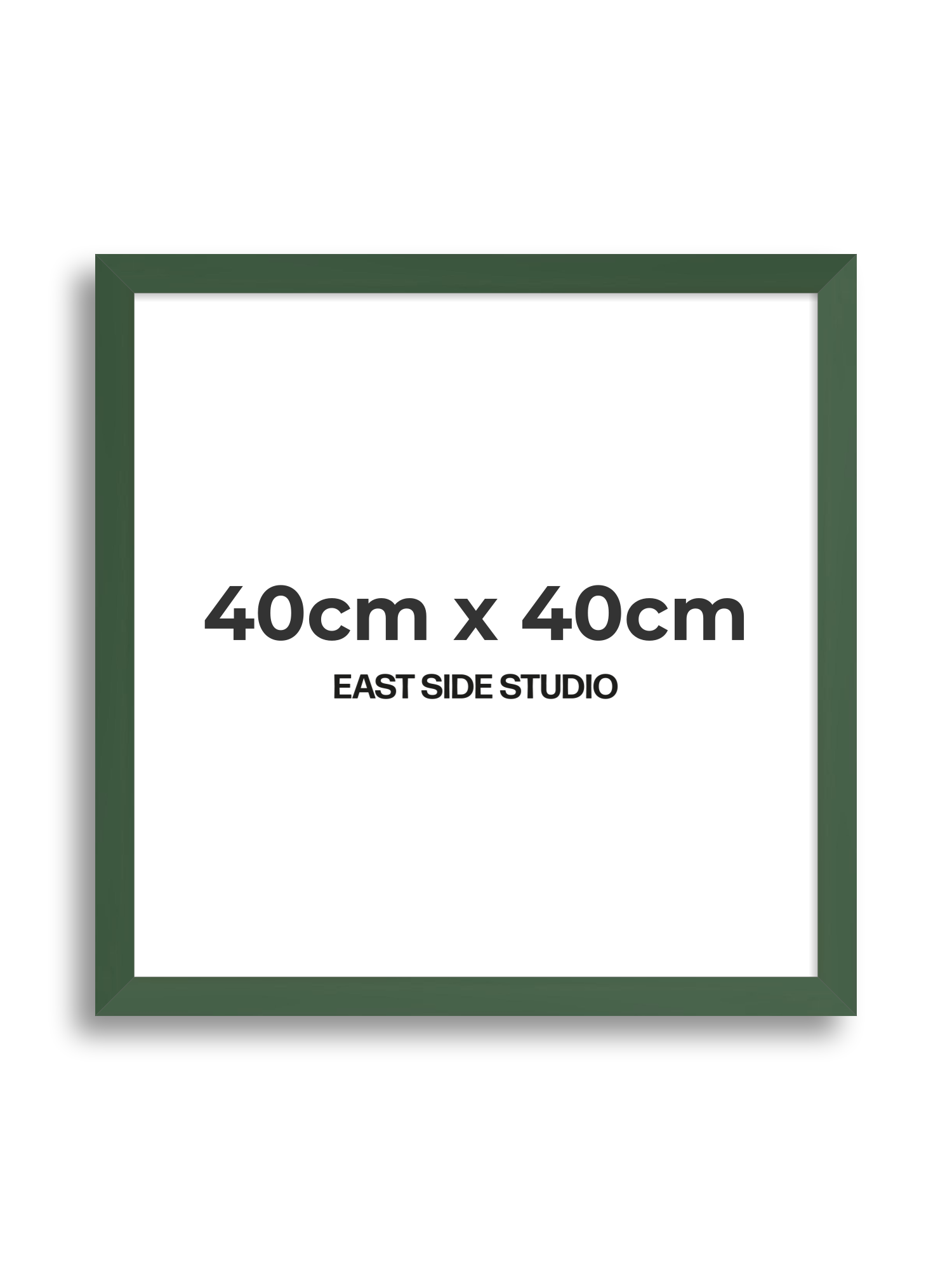 Forest Green 40cm x 40cm picture frame