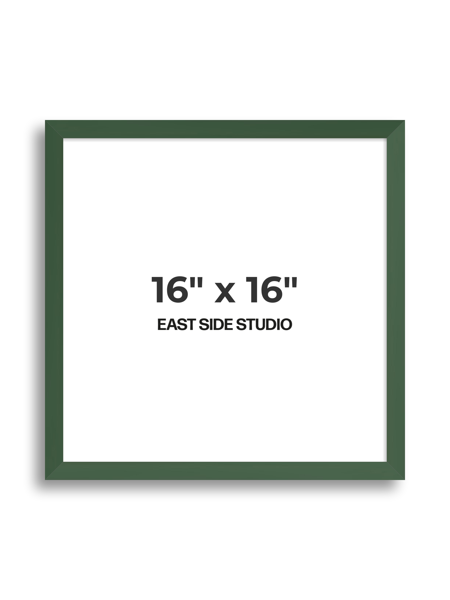 Forest Green 16" x 16" picture frame