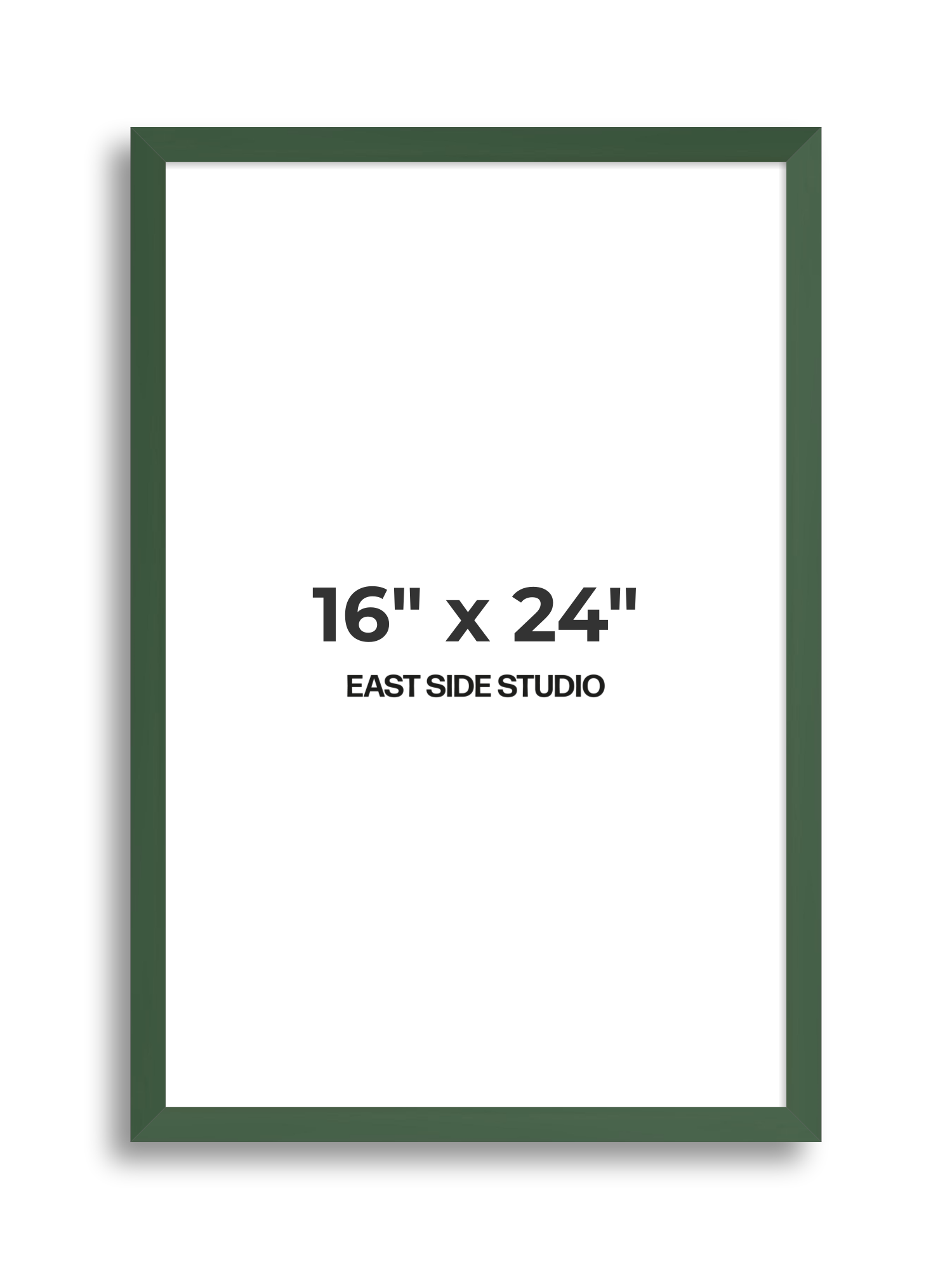 Forest Green 16" x 24" picture frame