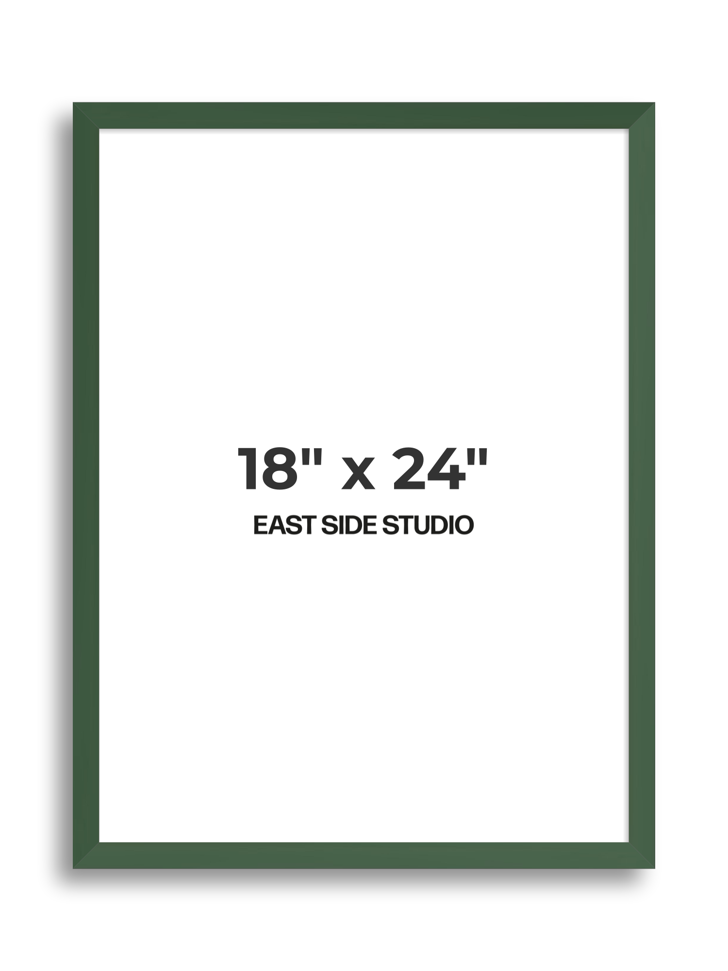 Forest Green 18" x 24" picture frame