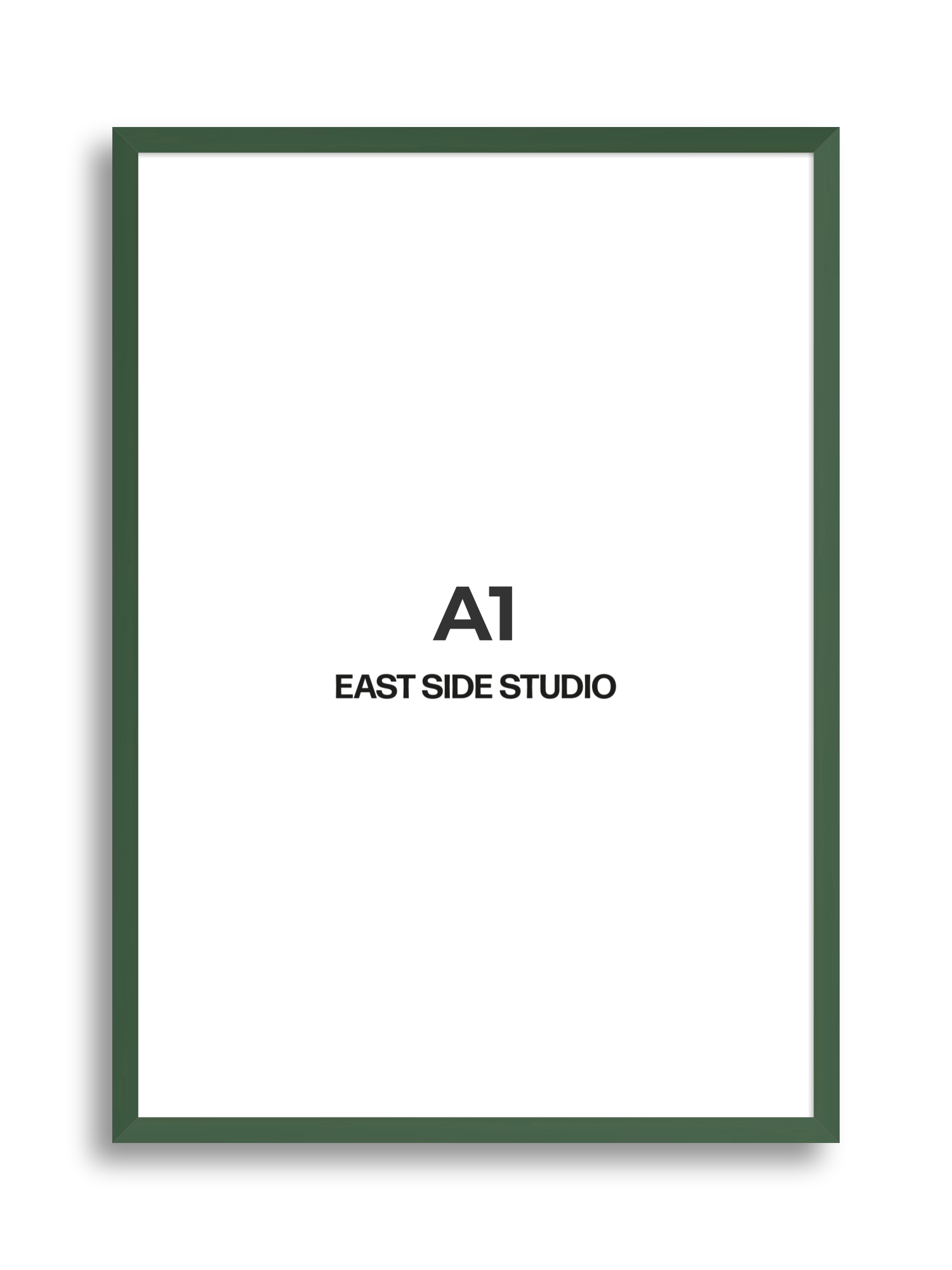 Forest Green A1 picture frame