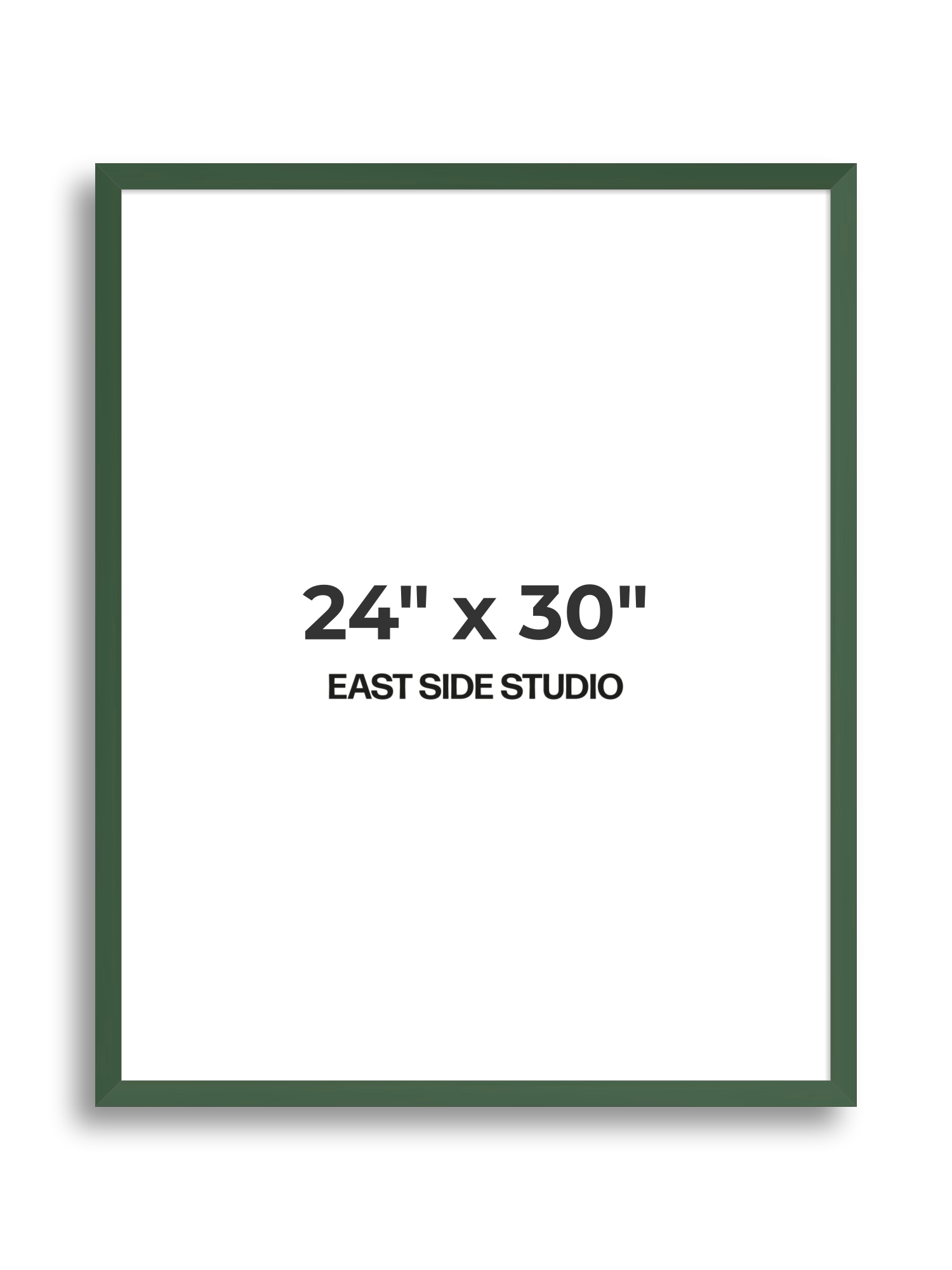 Forest Green 24" x 30" picture frame