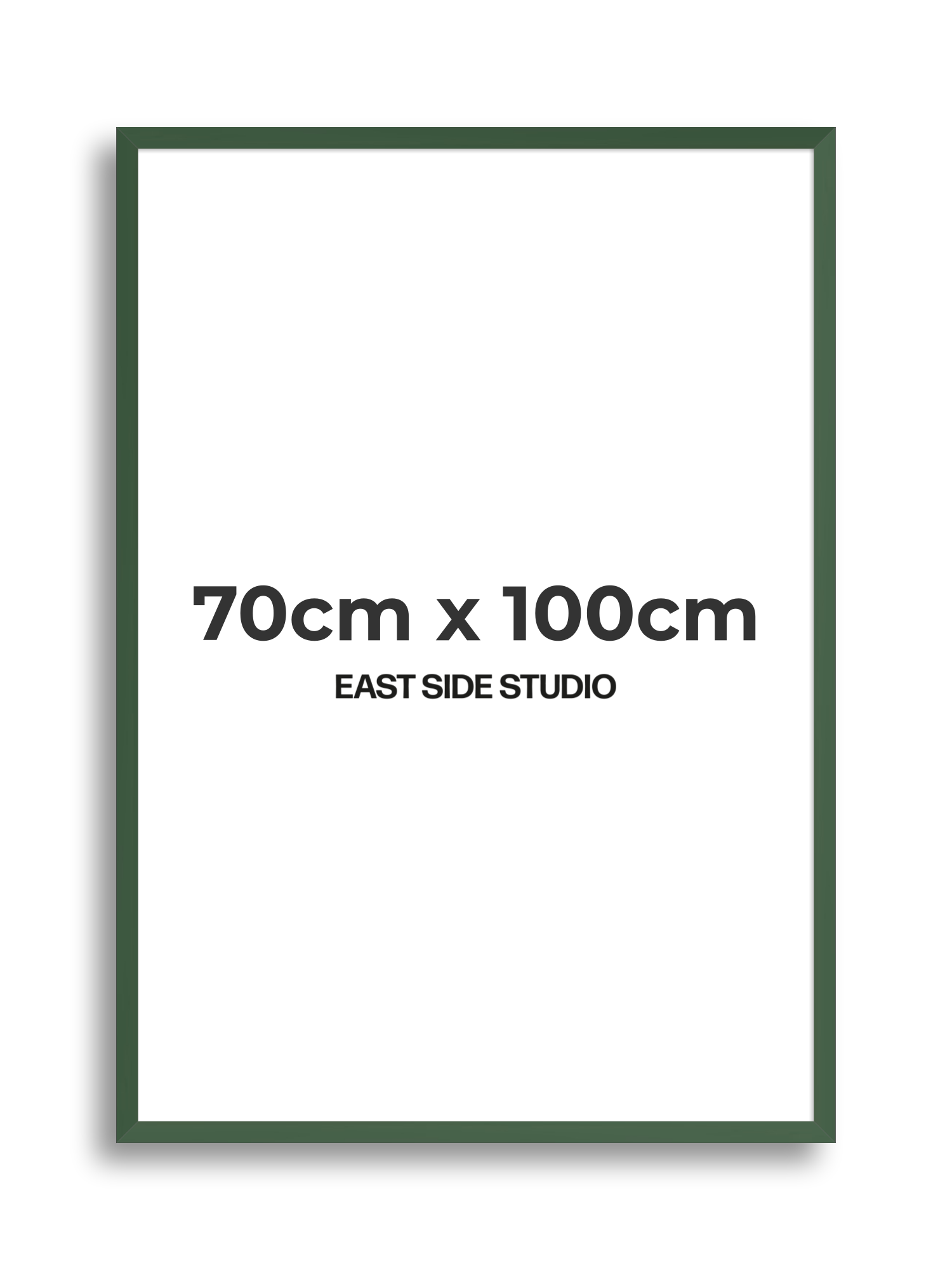 Forest Green 70cm x 100cm picture frame