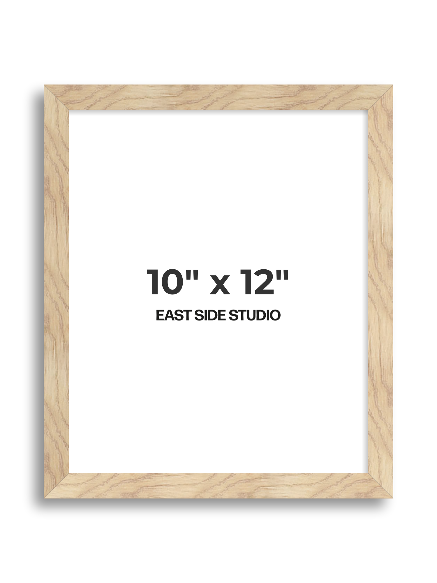 Oak Foil 10" x 12" picture frame