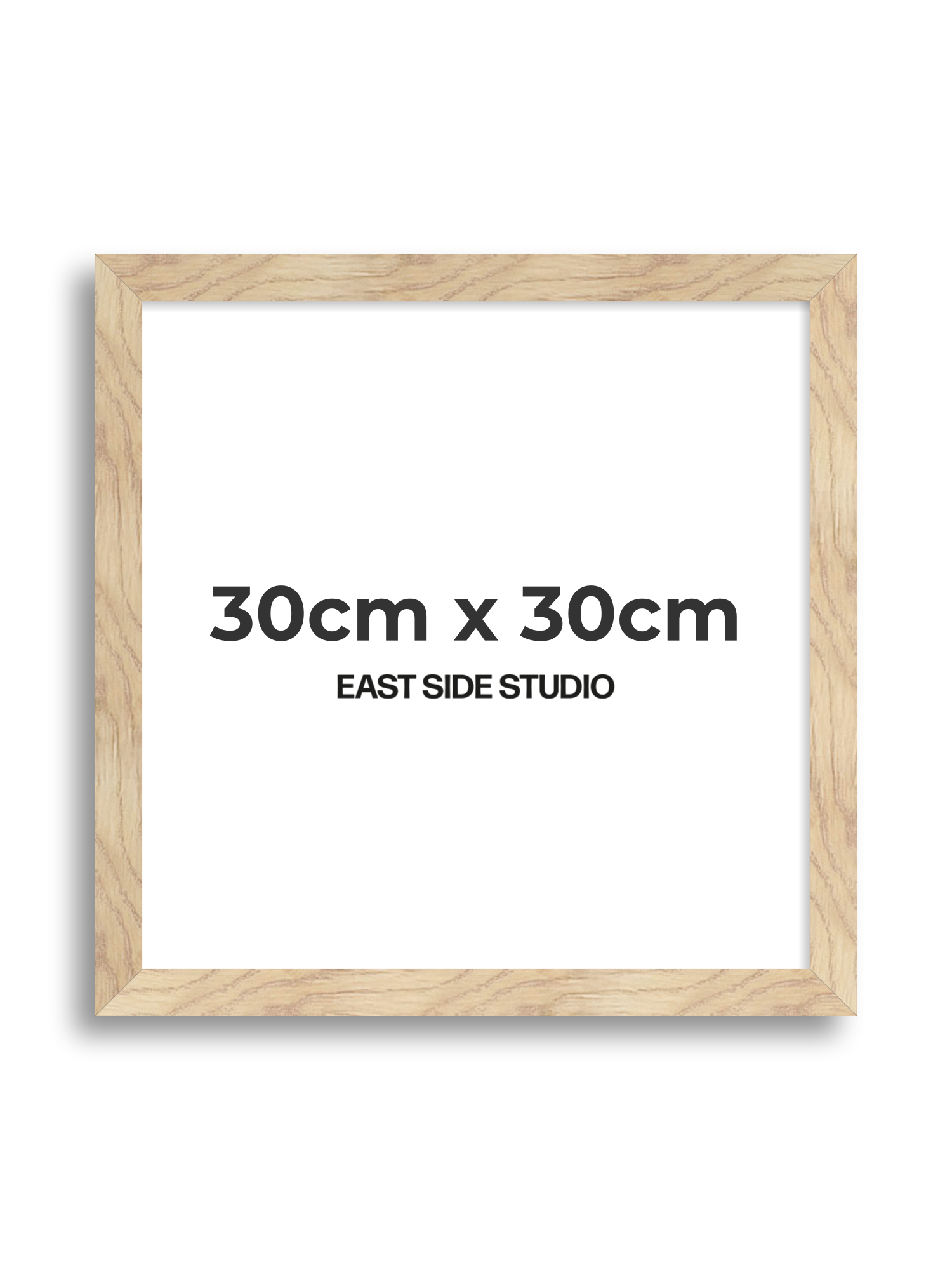 Oak Foil 30cm x 30cm picture frame