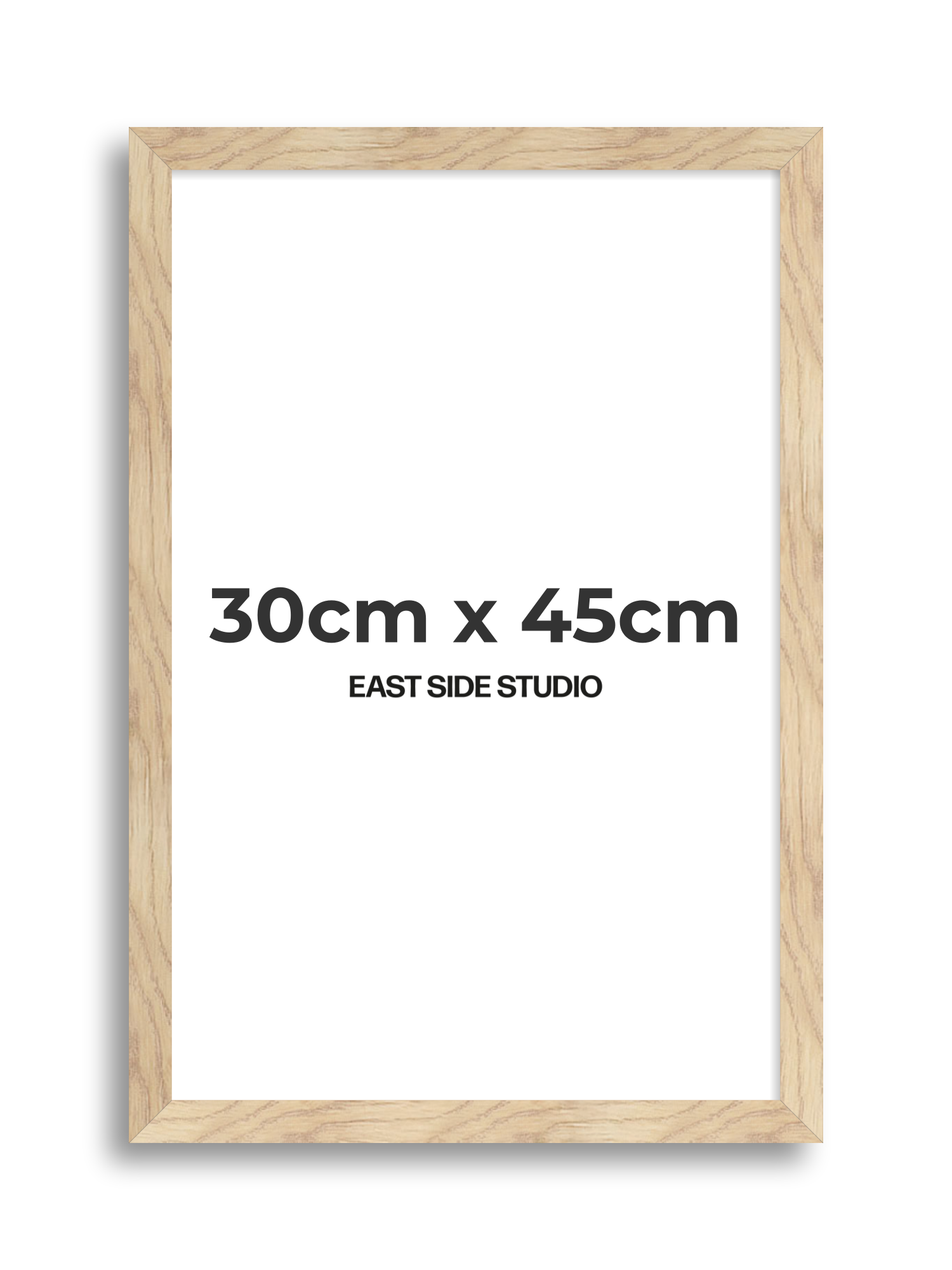 Oak Foil 30cm x 45cm picture frame