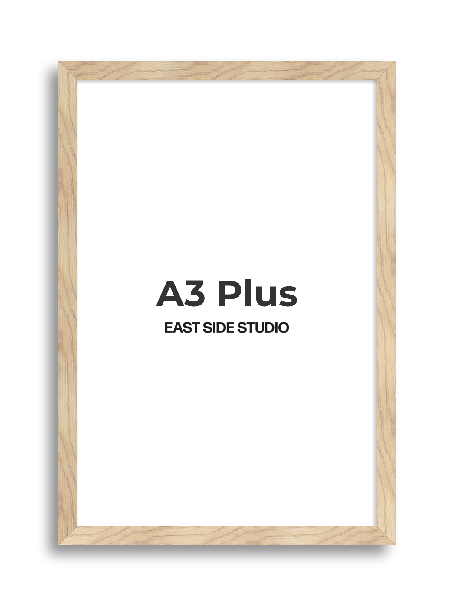 Oak Foil A3 Plus picture frame