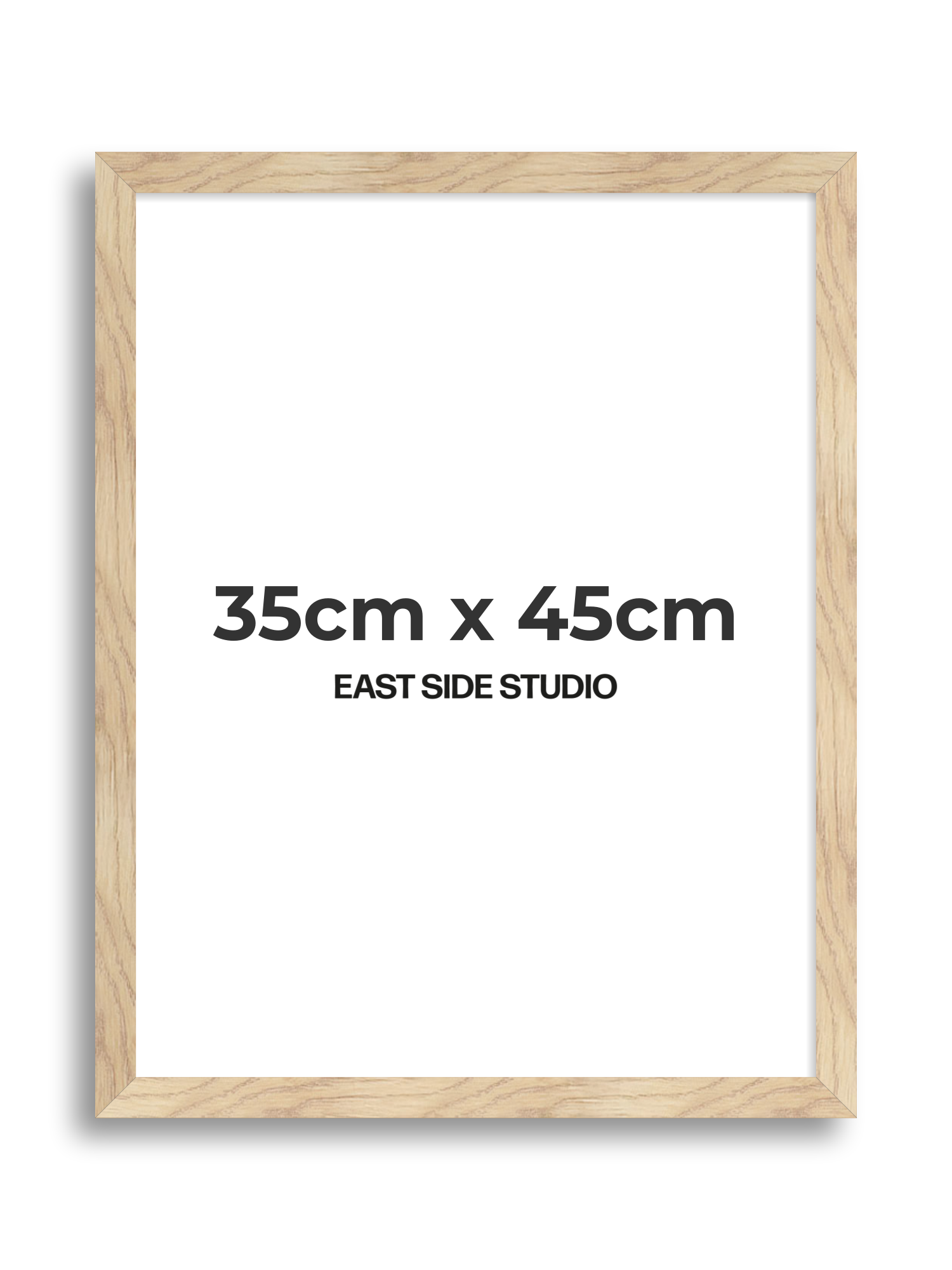 Oak Foil 35cm x 45cm picture frame