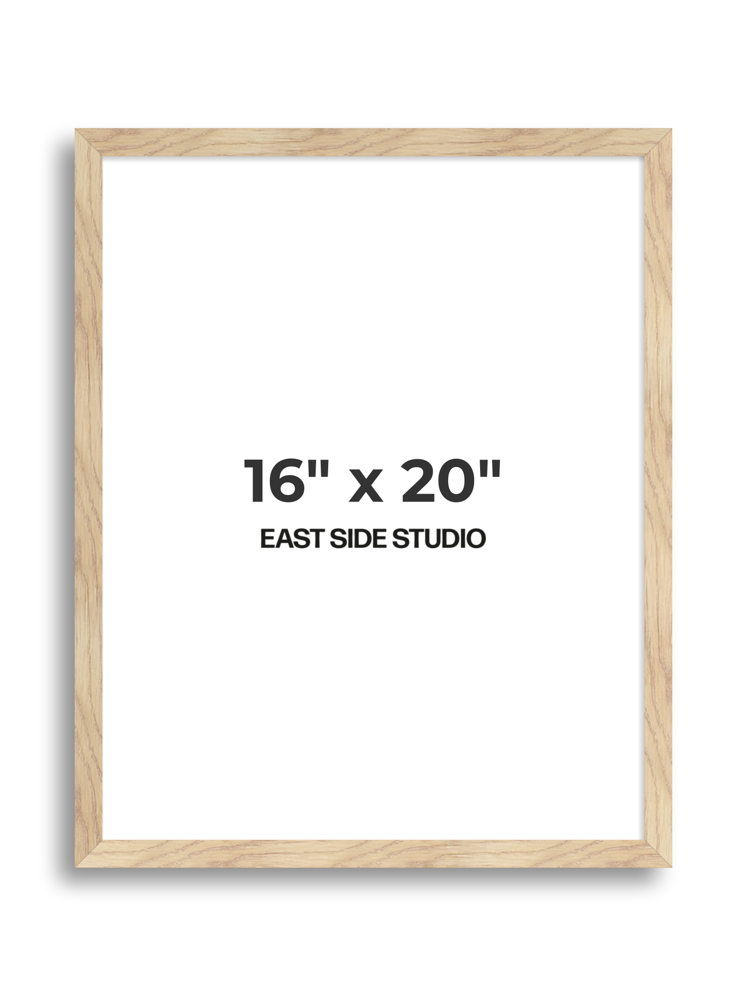 Oak Foil 16" x 20" picture frame