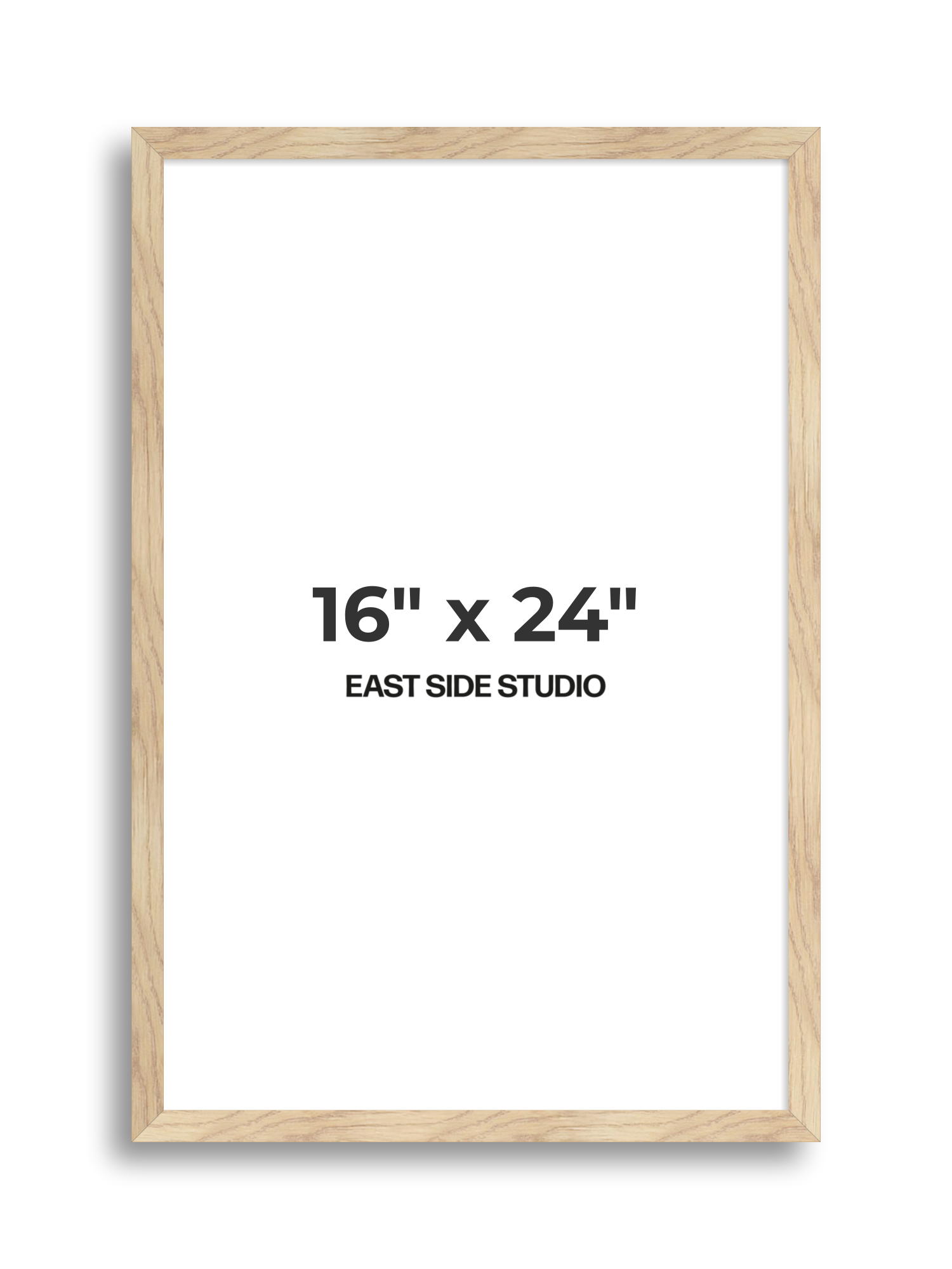 Oak Foil 16" x 24" picture frame