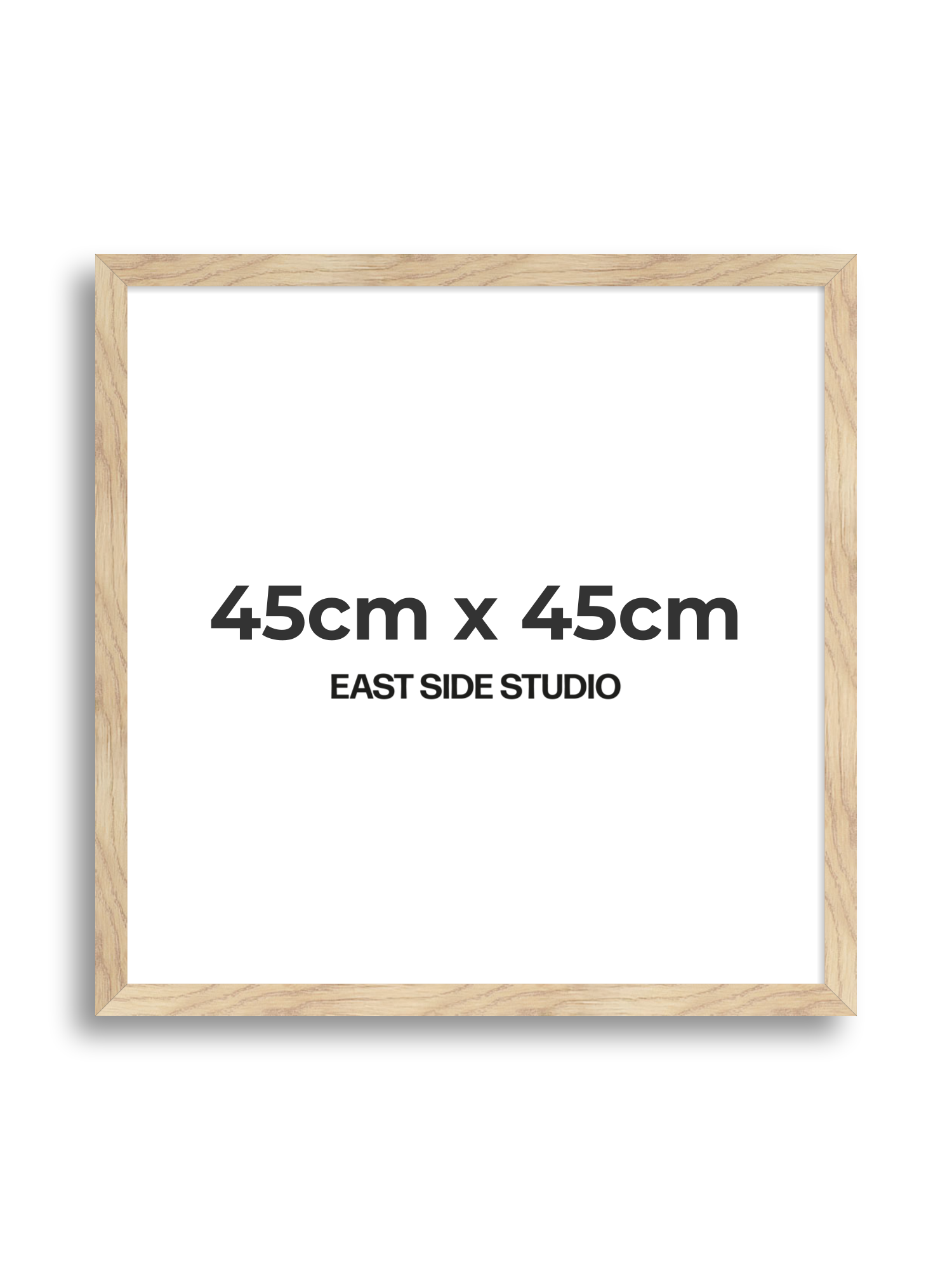 Oak Foil 45cm x 45cm picture frame