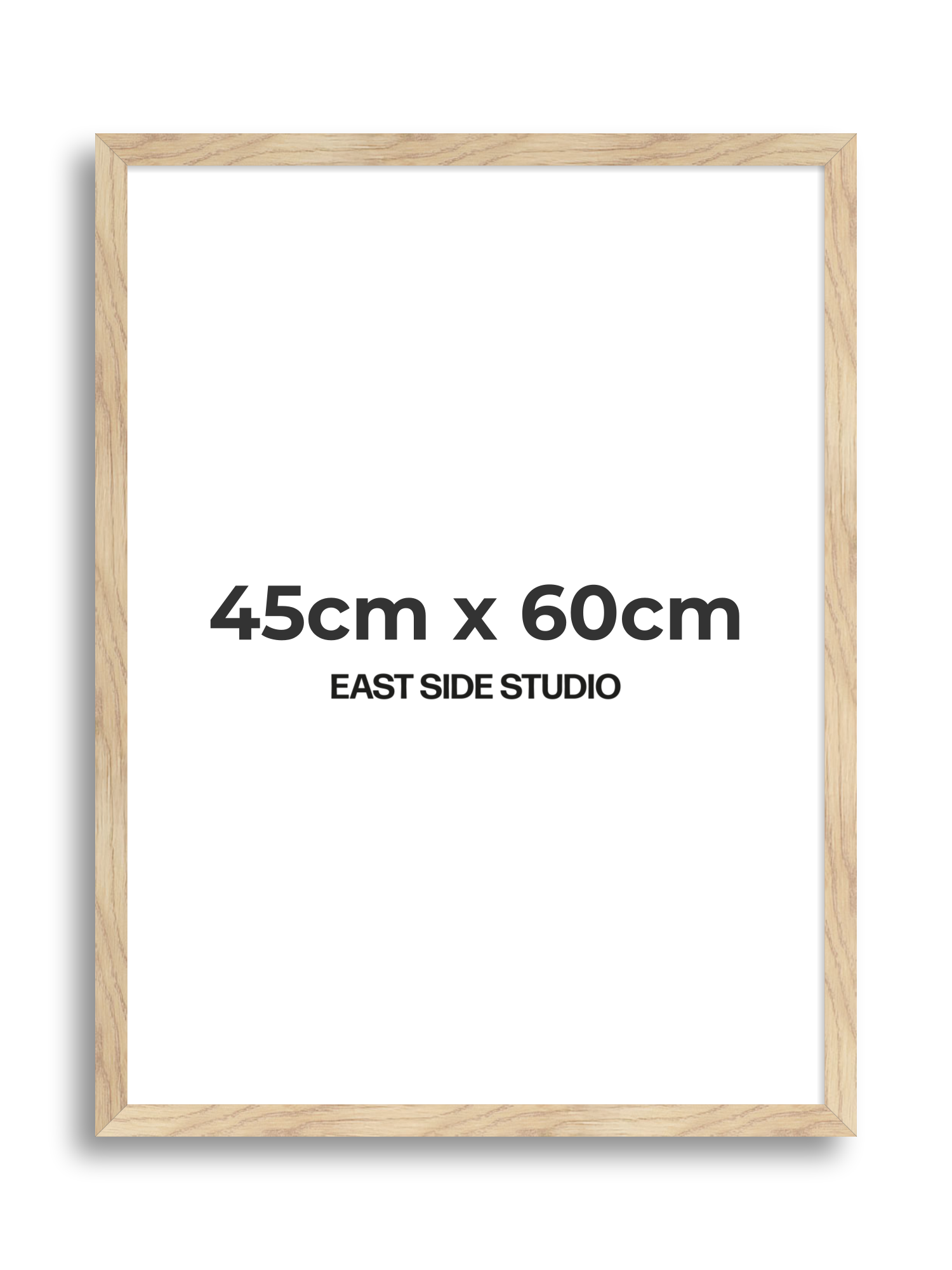 Oak Foil 45cm x 60cm picture frame
