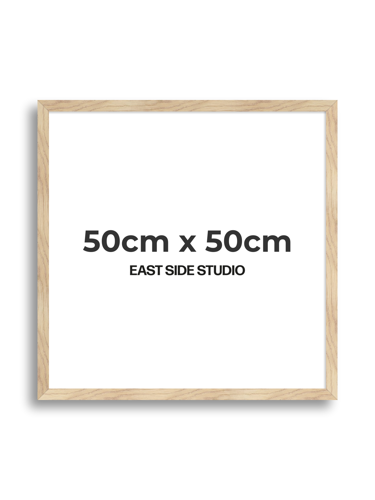 Oak Foil 50cm x 50cm picture frame