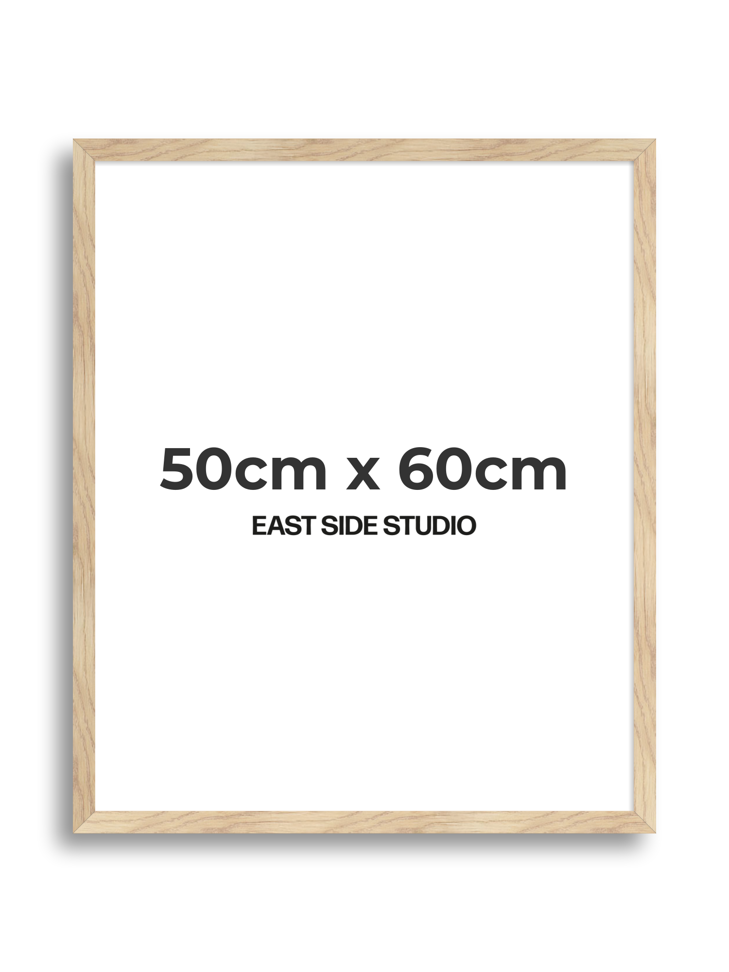 Oak Foil 50cm x 60cm picture frame