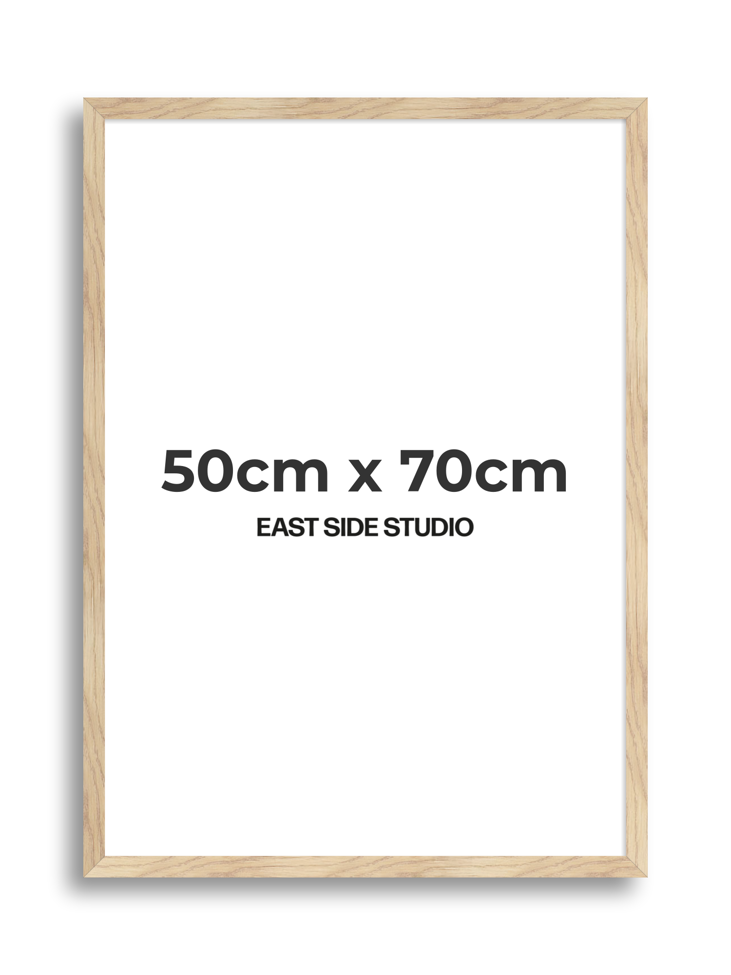 Oak Foil 50cm x 70cm picture frame