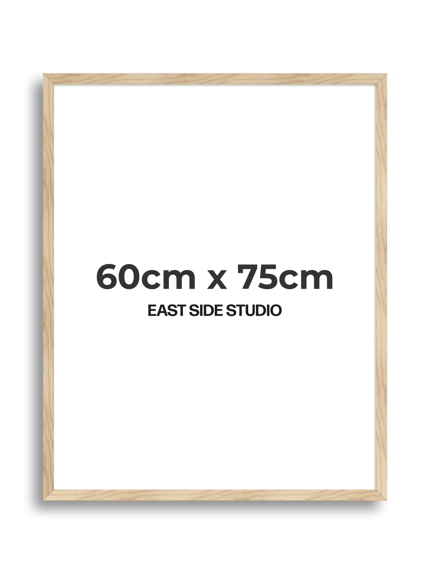Oak Foil 60cm x 75cm picture frame