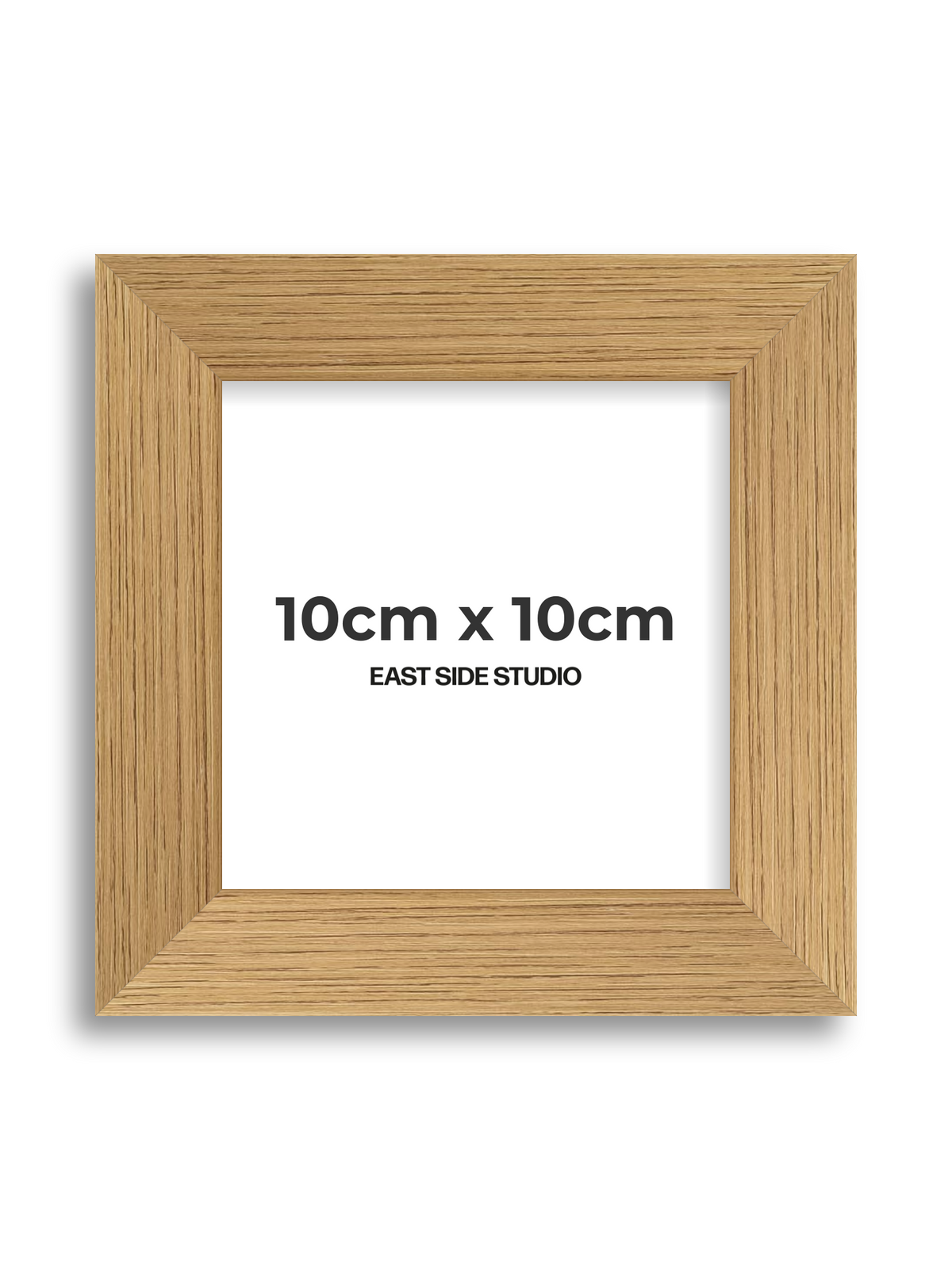 Oak Foil 10cm x 10cm picture frame