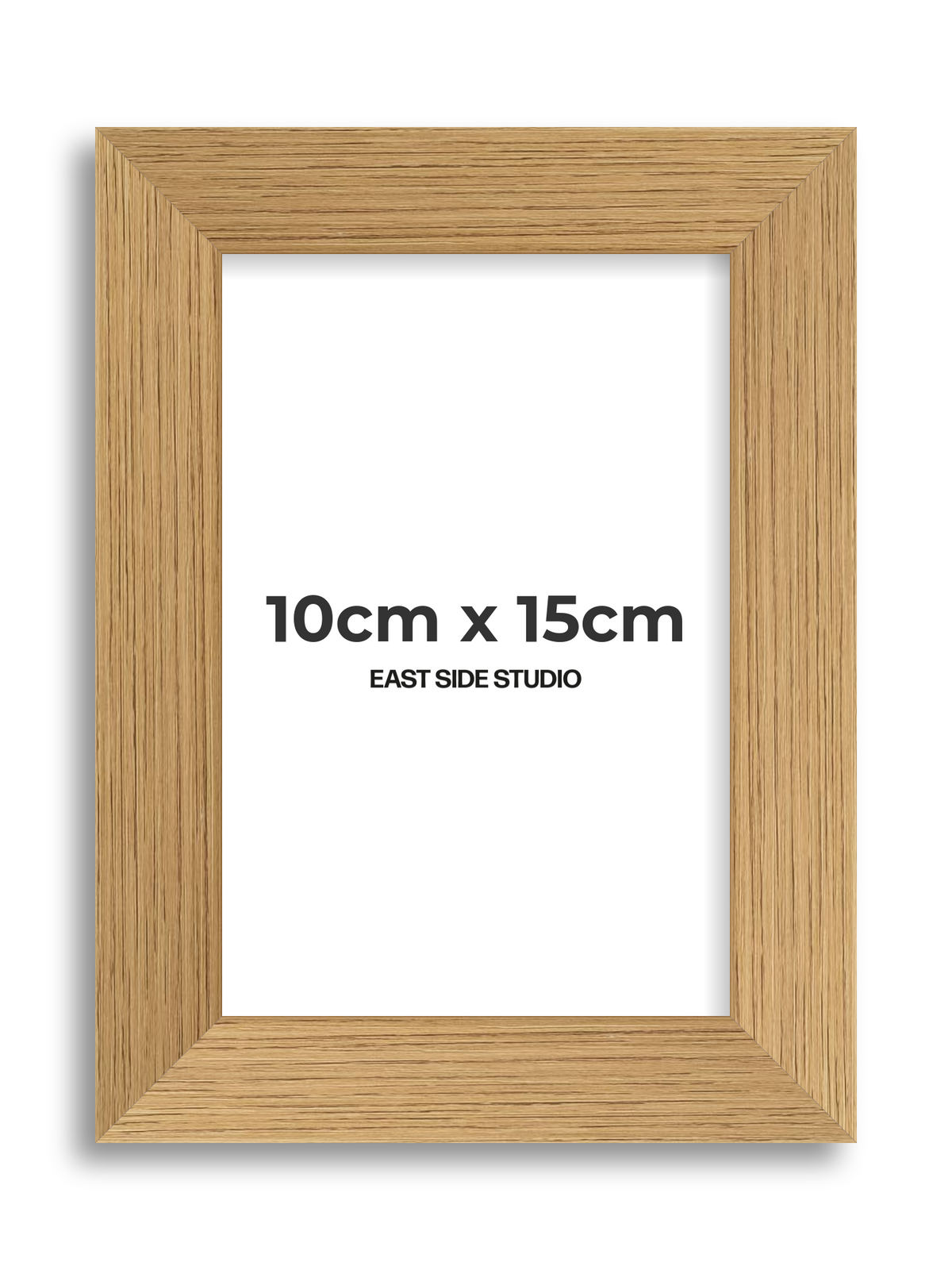 Oak Foil 10cm x 15cm picture frame