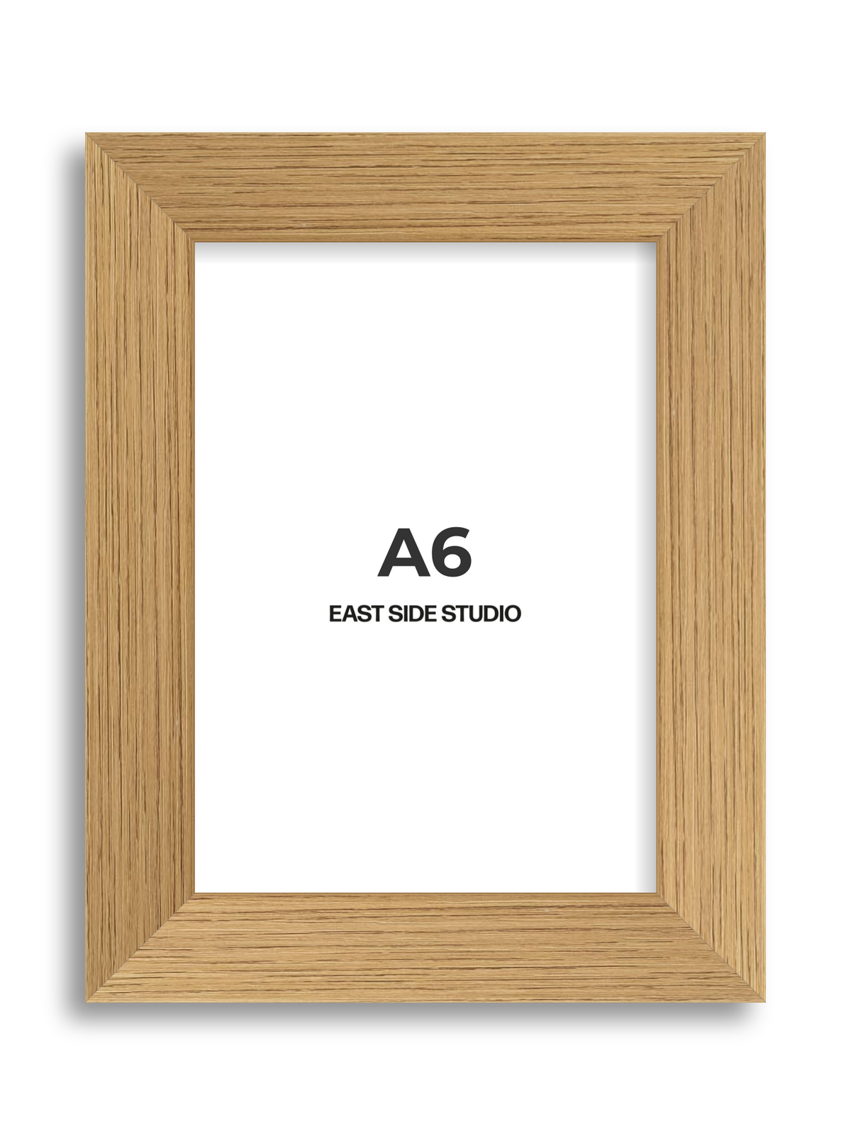 Oak Foil A6 picture frame