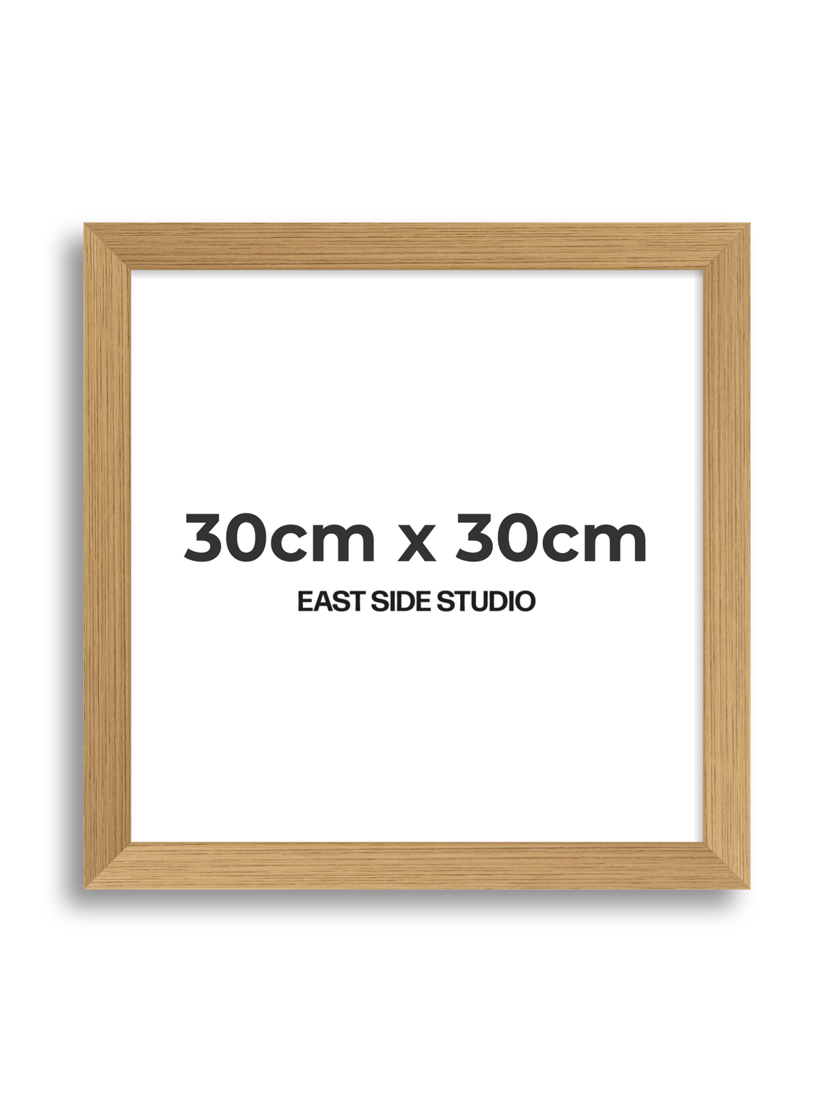 Oak Foil 30cm x 30cm picture frame