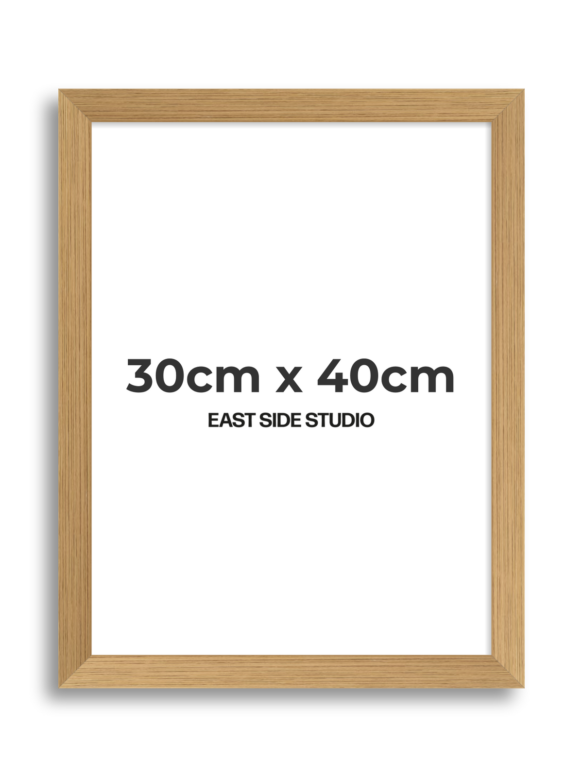 Oak Foil 30cm x 40cm picture frame