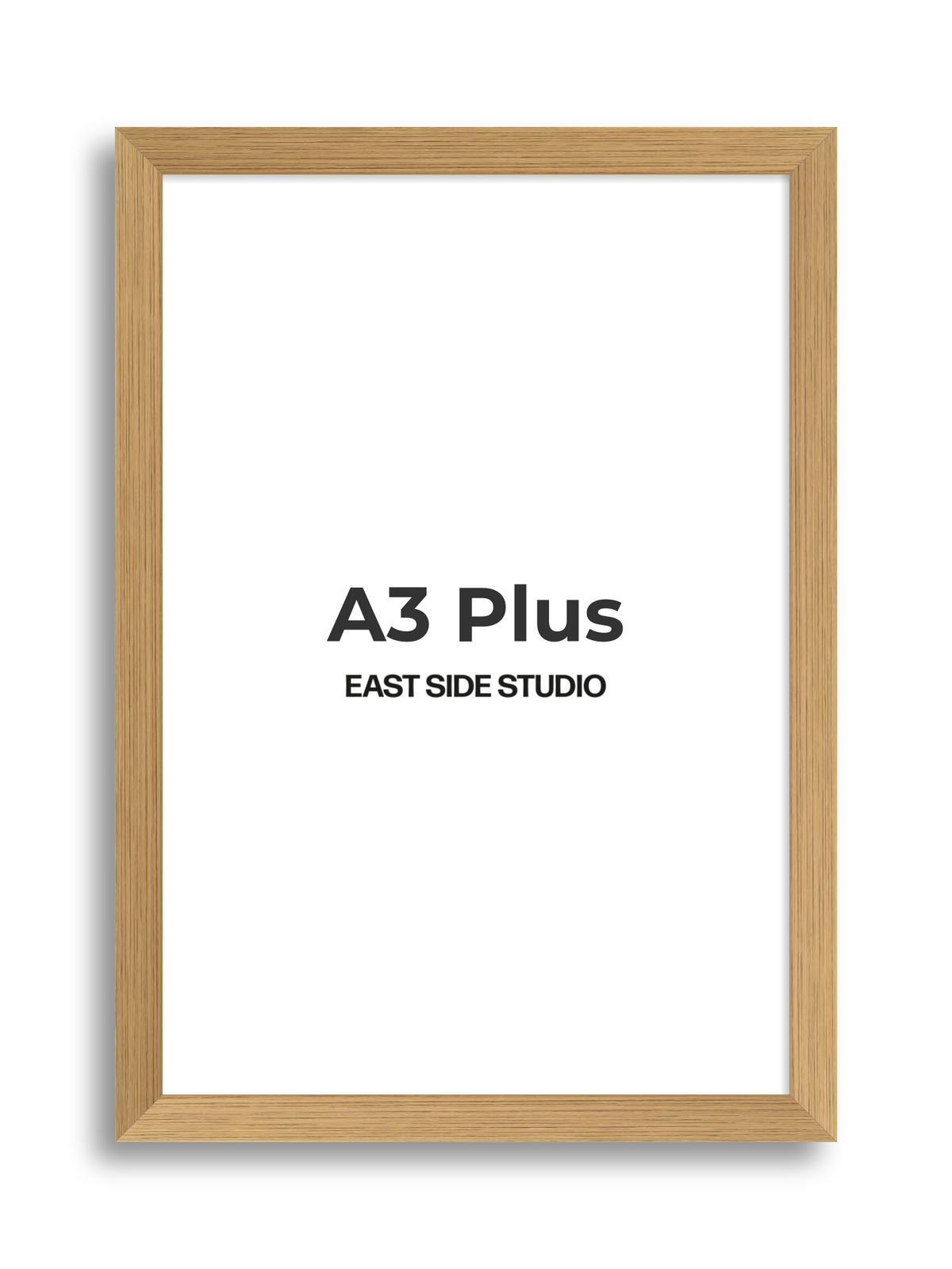 Oak Foil A3 Plus picture frame