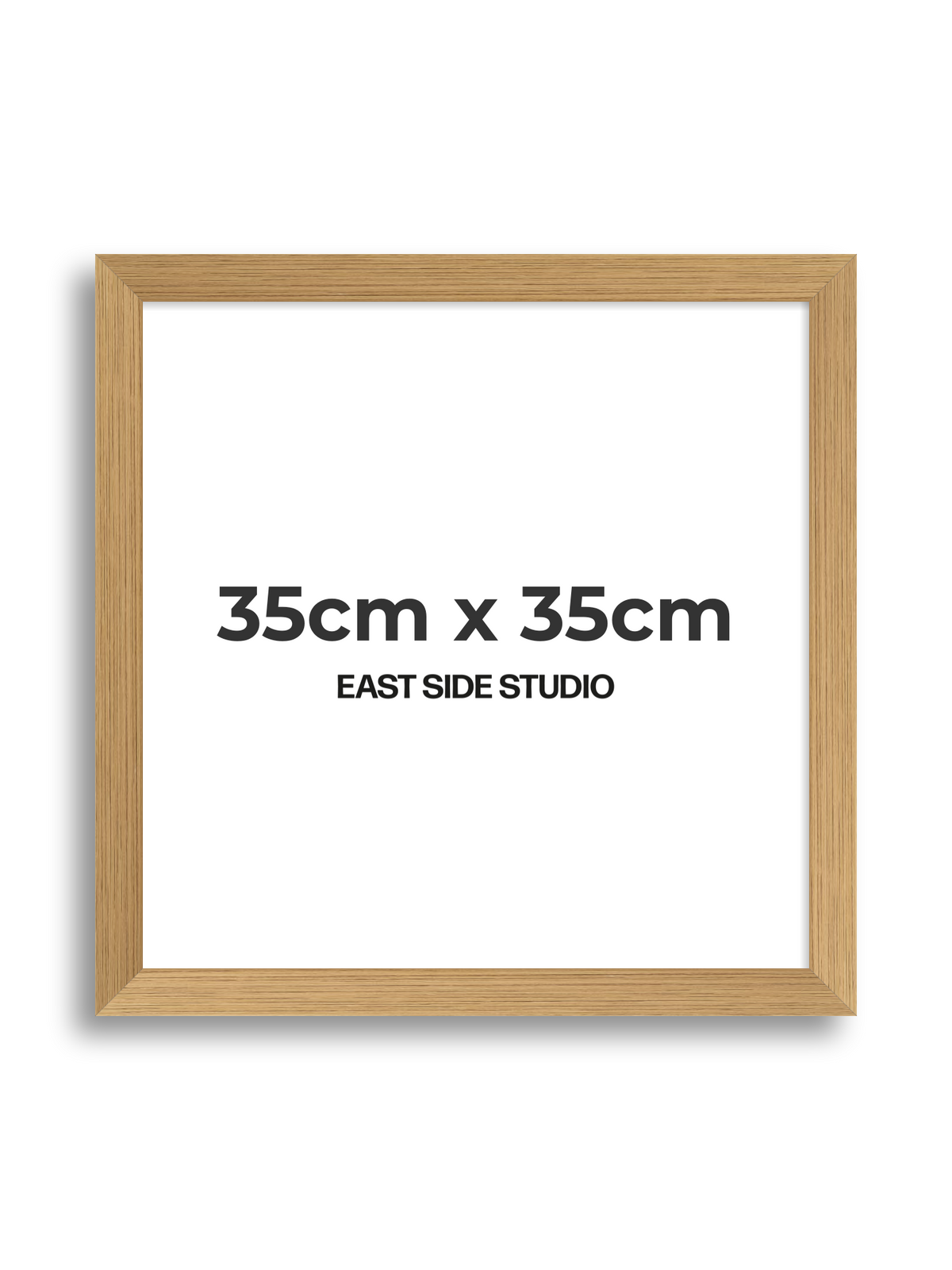 Oak Foil 35cm x 35cm picture frame