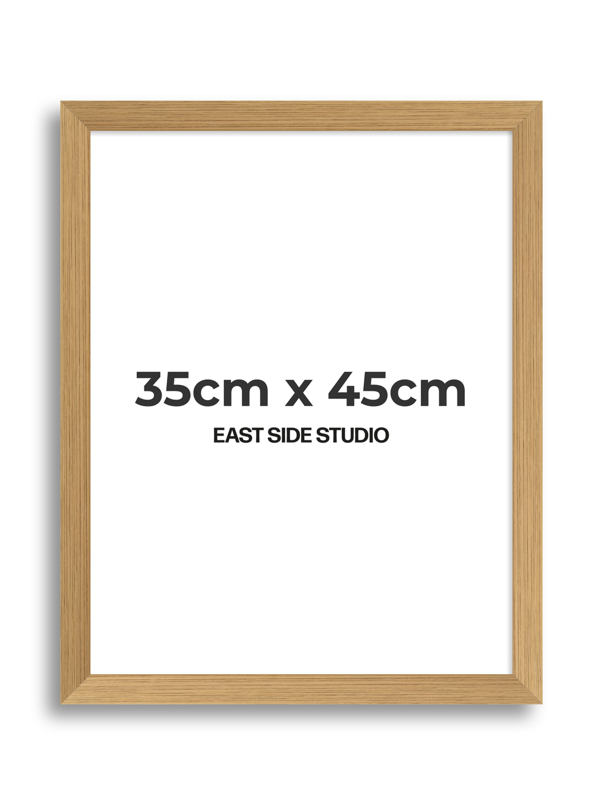 Oak Foil 35cm x 45cm picture frame