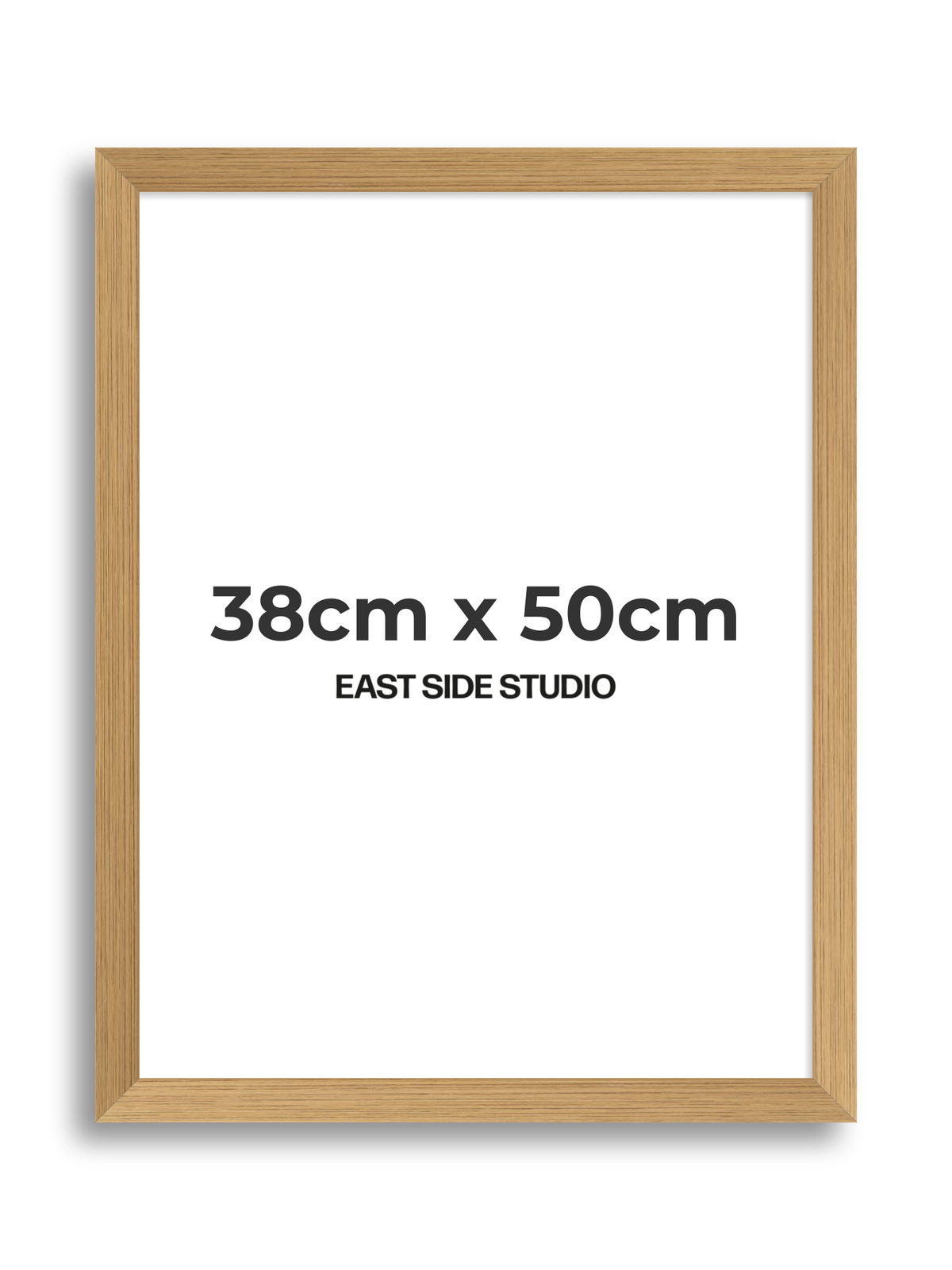 Oak Foil 38cm x 50cm picture frame