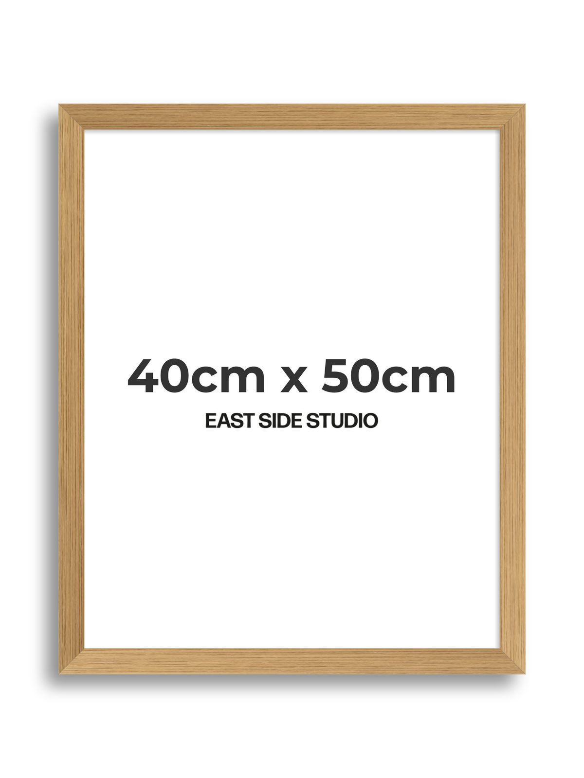 Oak Foil 40cm x 50cm picture frame