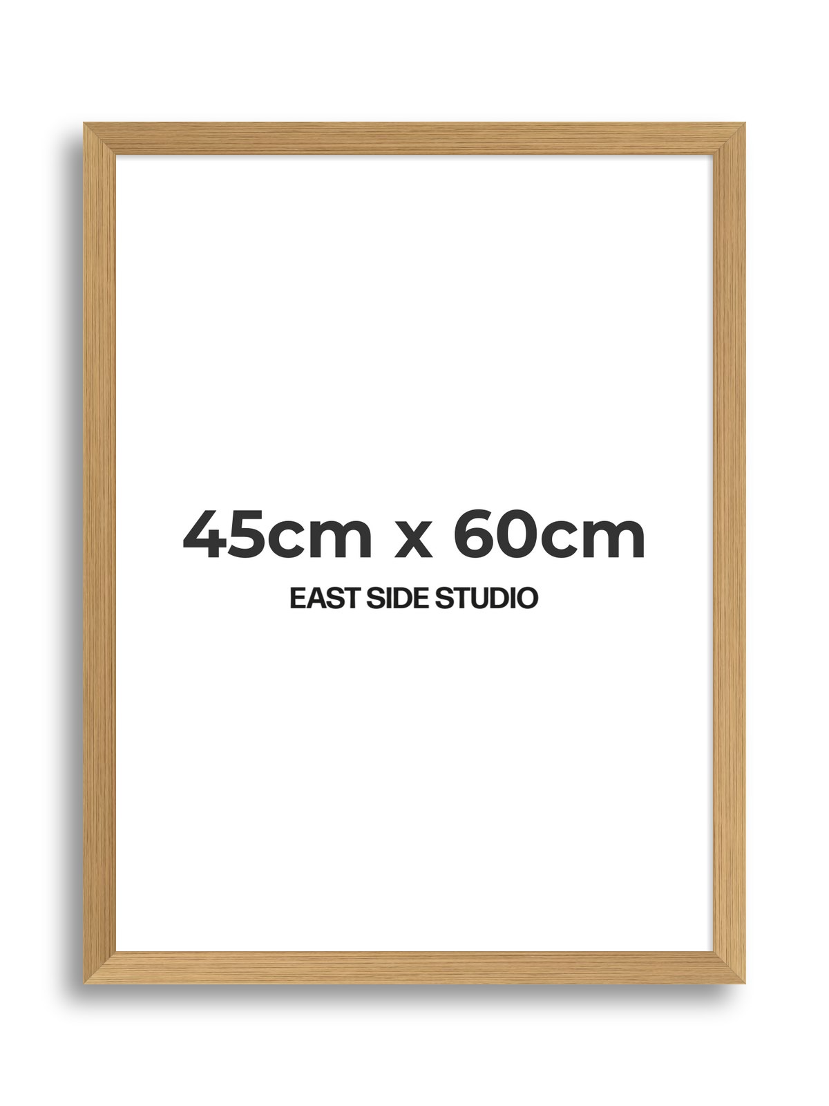 Oak Foil 45cm x 60cm picture frame