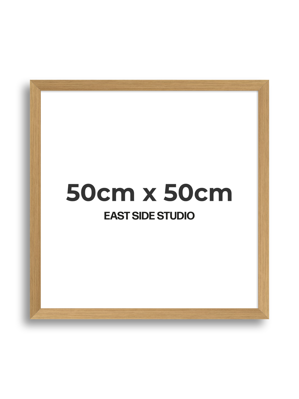 Oak Foil 50cm x 50cm picture frame