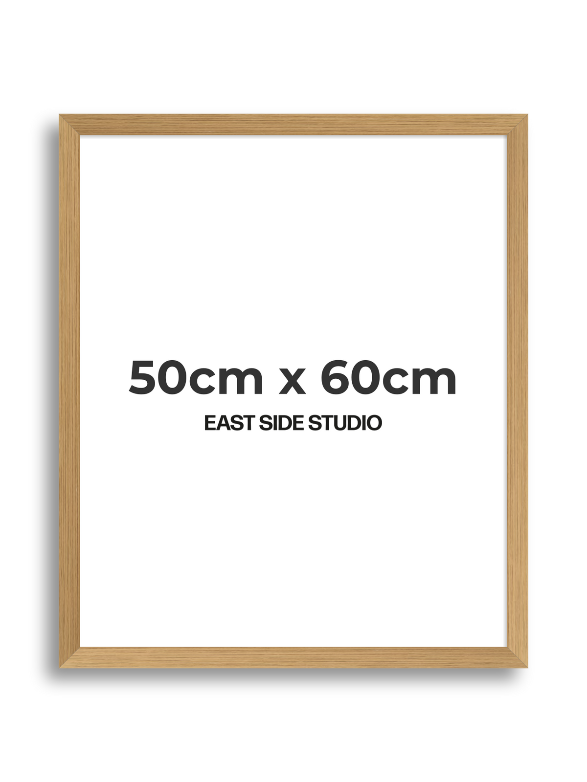Oak Foil 50cm x 60cm picture frame