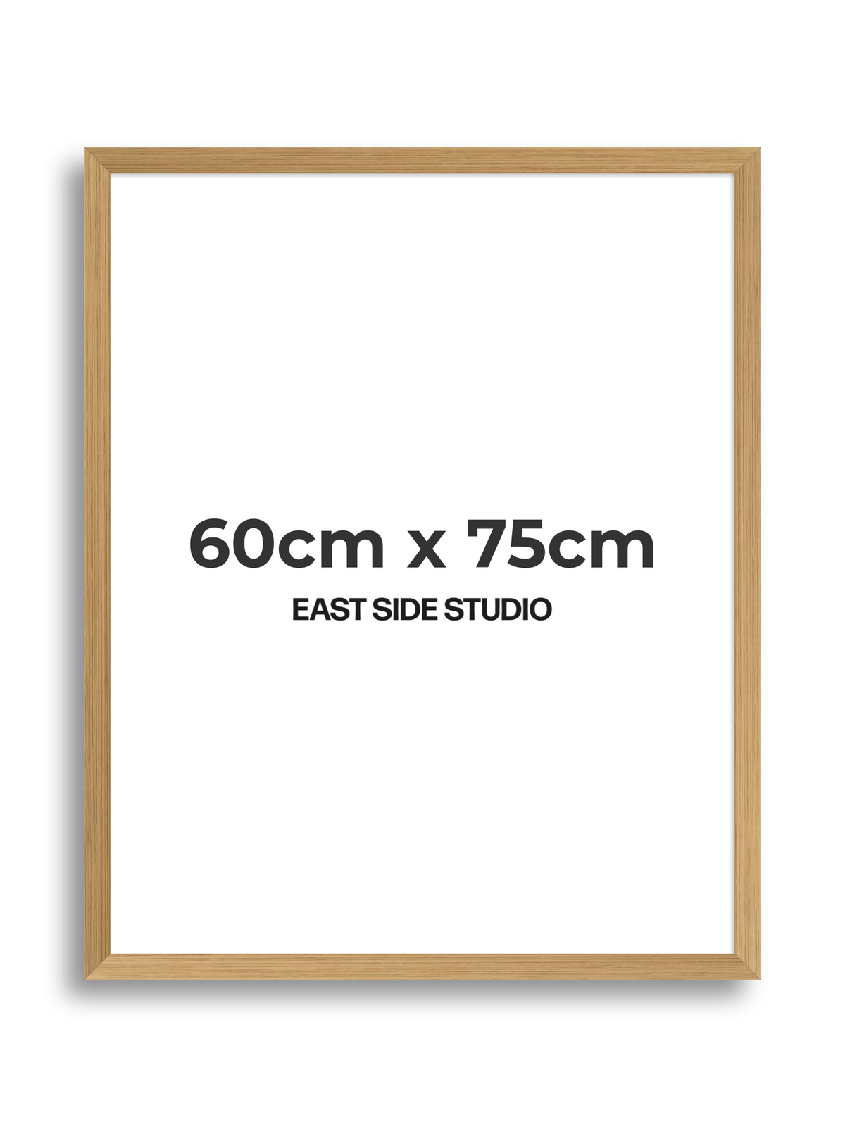 Oak Foil 60cm x 75cm picture frame