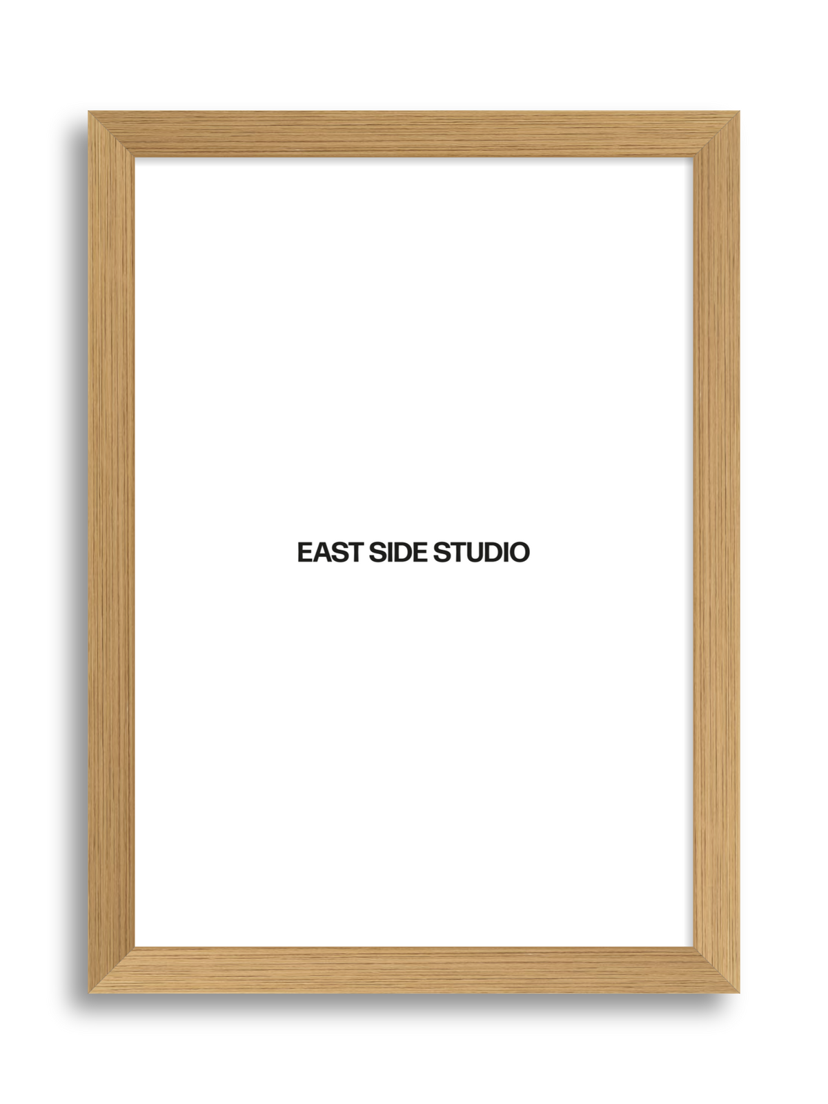 Oak Foil - Wide picture frame