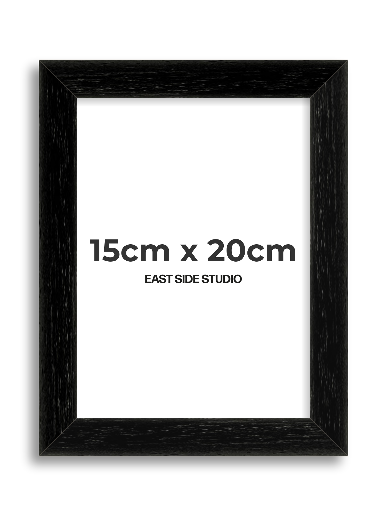 Black Grain 15cm x 20cm picture frame