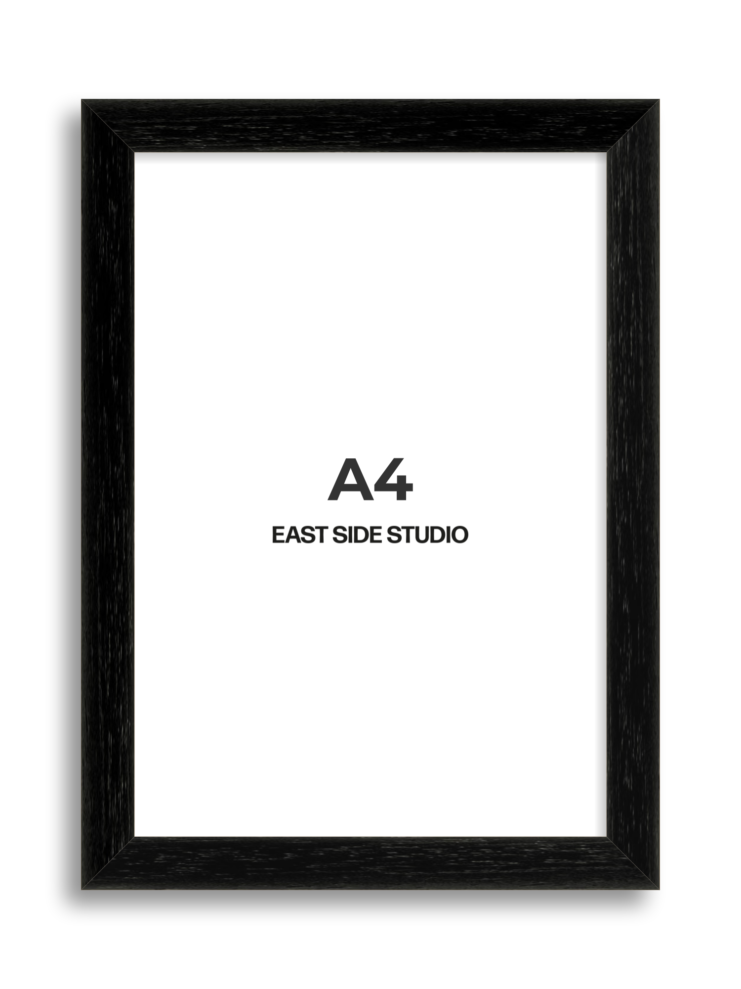 Black Grain A4 picture frame