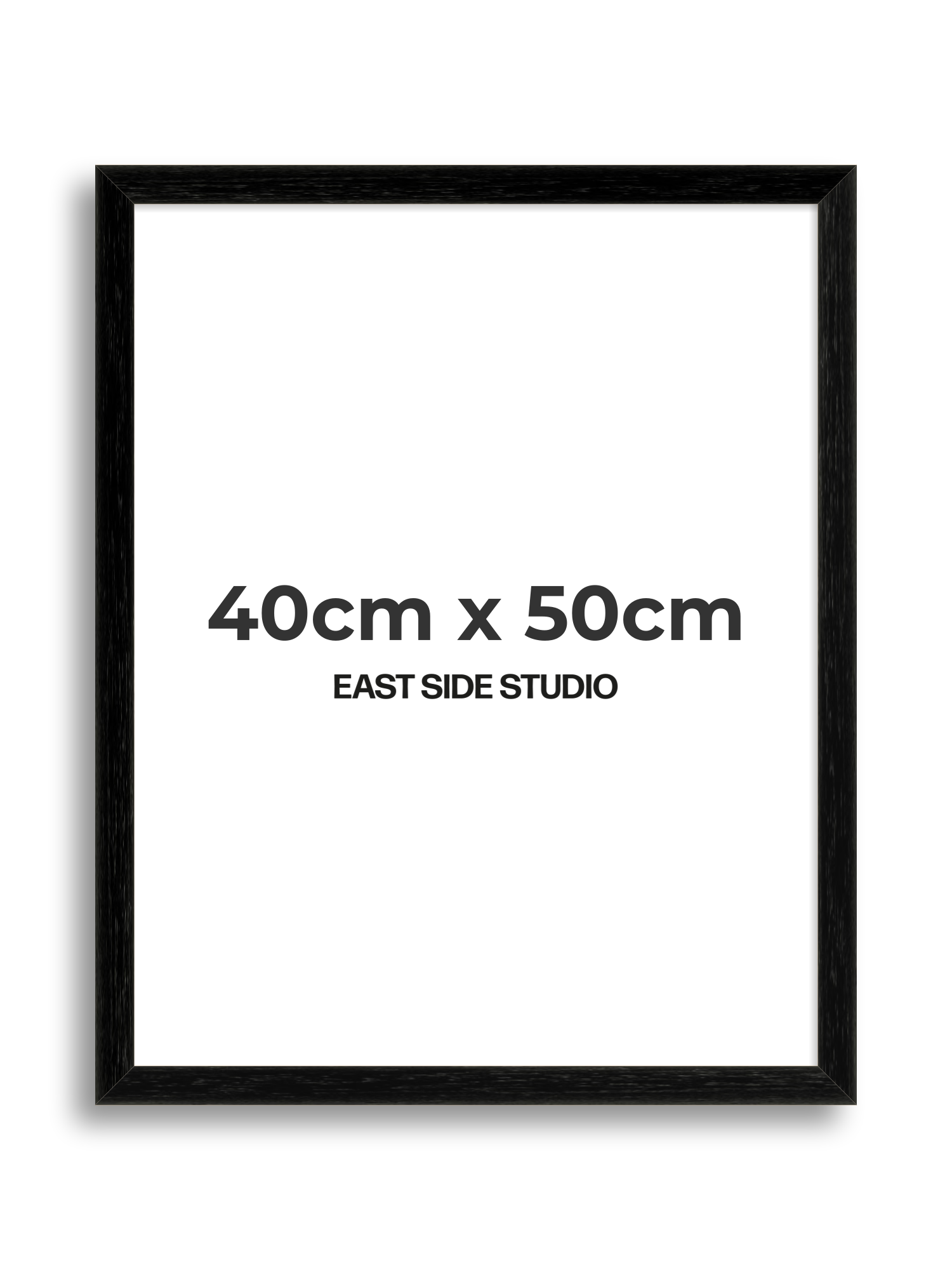 Black Grain 40cm x 50cm picture frame