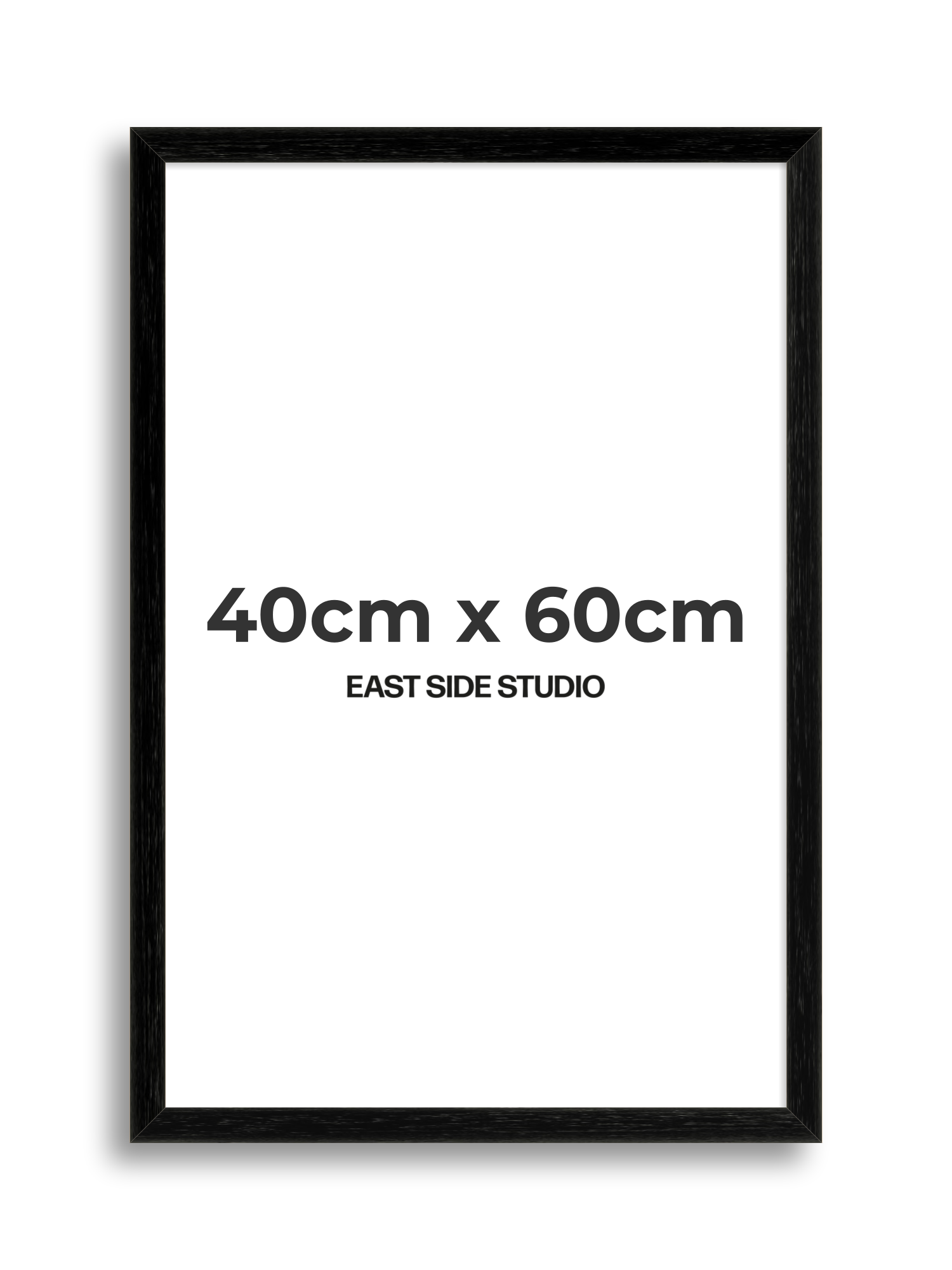 Black Grain 40cm x 60cm picture frame