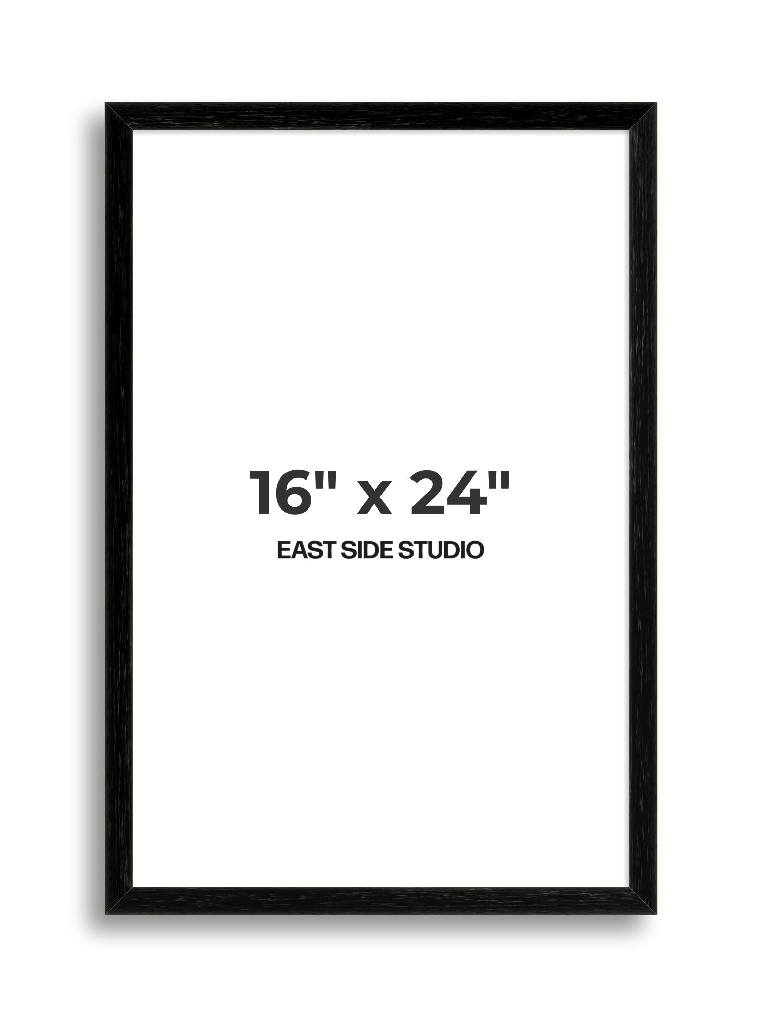 Black Grain 16" x 24" picture frame