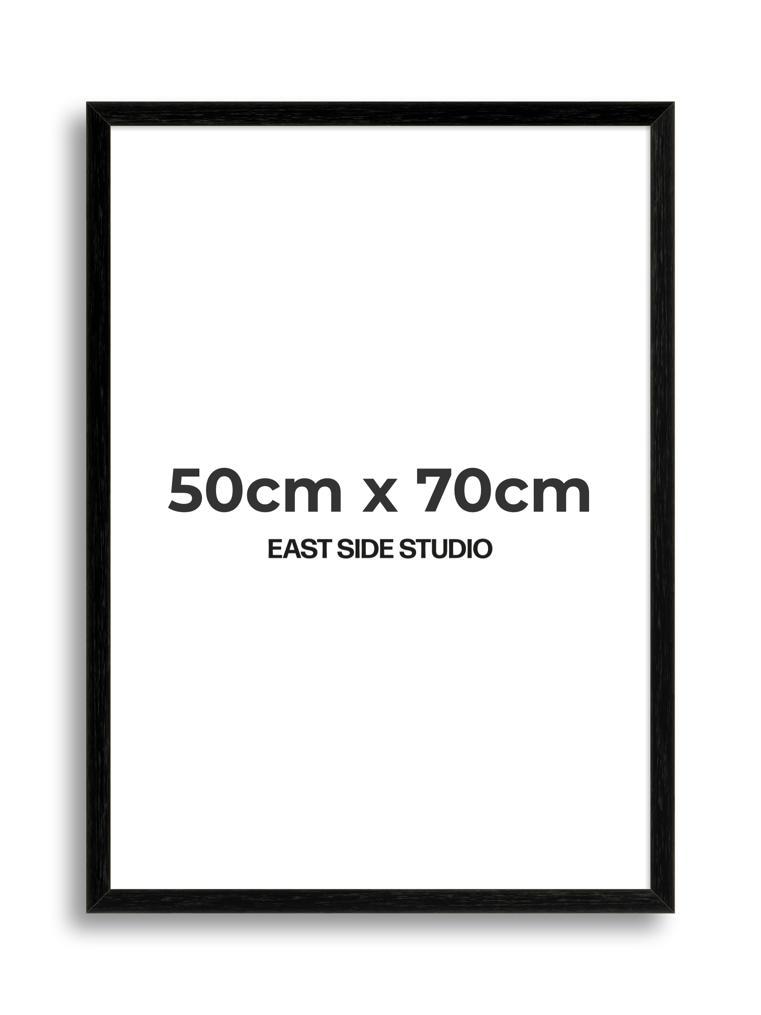 Black Grain 50cm x 70cm picture frame