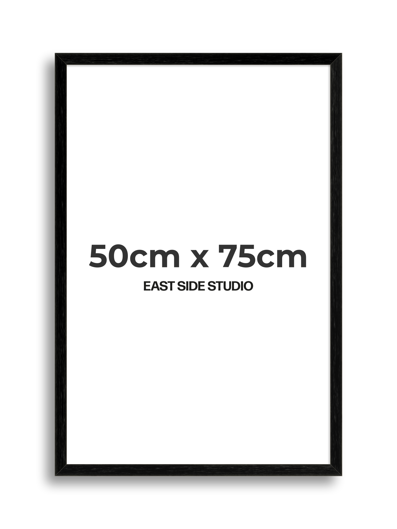 Black Grain 50cm x 75cm picture frame