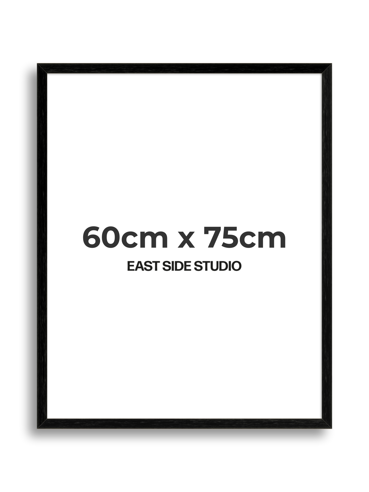 Black Grain 60cm x 75cm picture frame