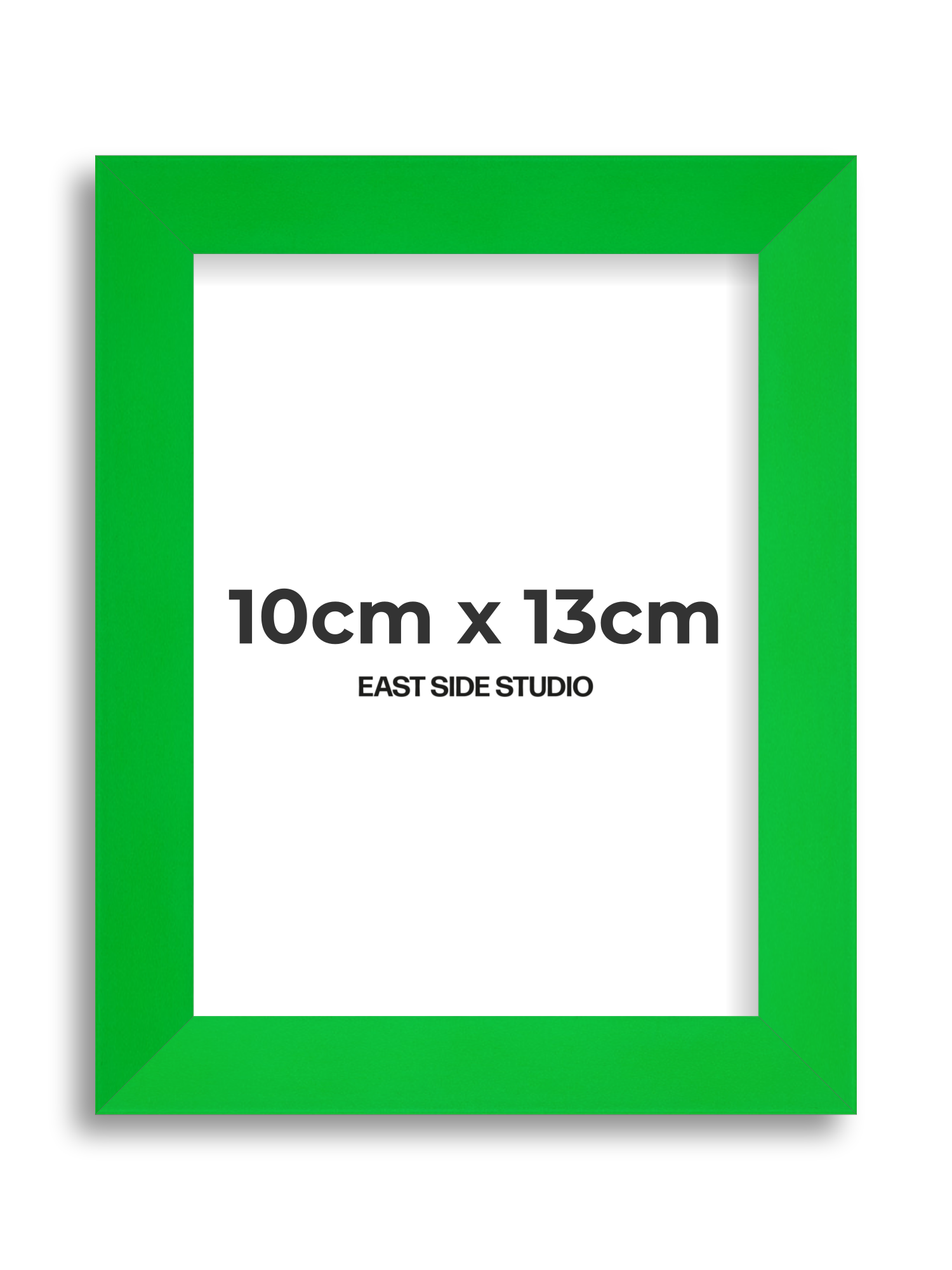 Neon Green 10cm x 13cm picture frame
