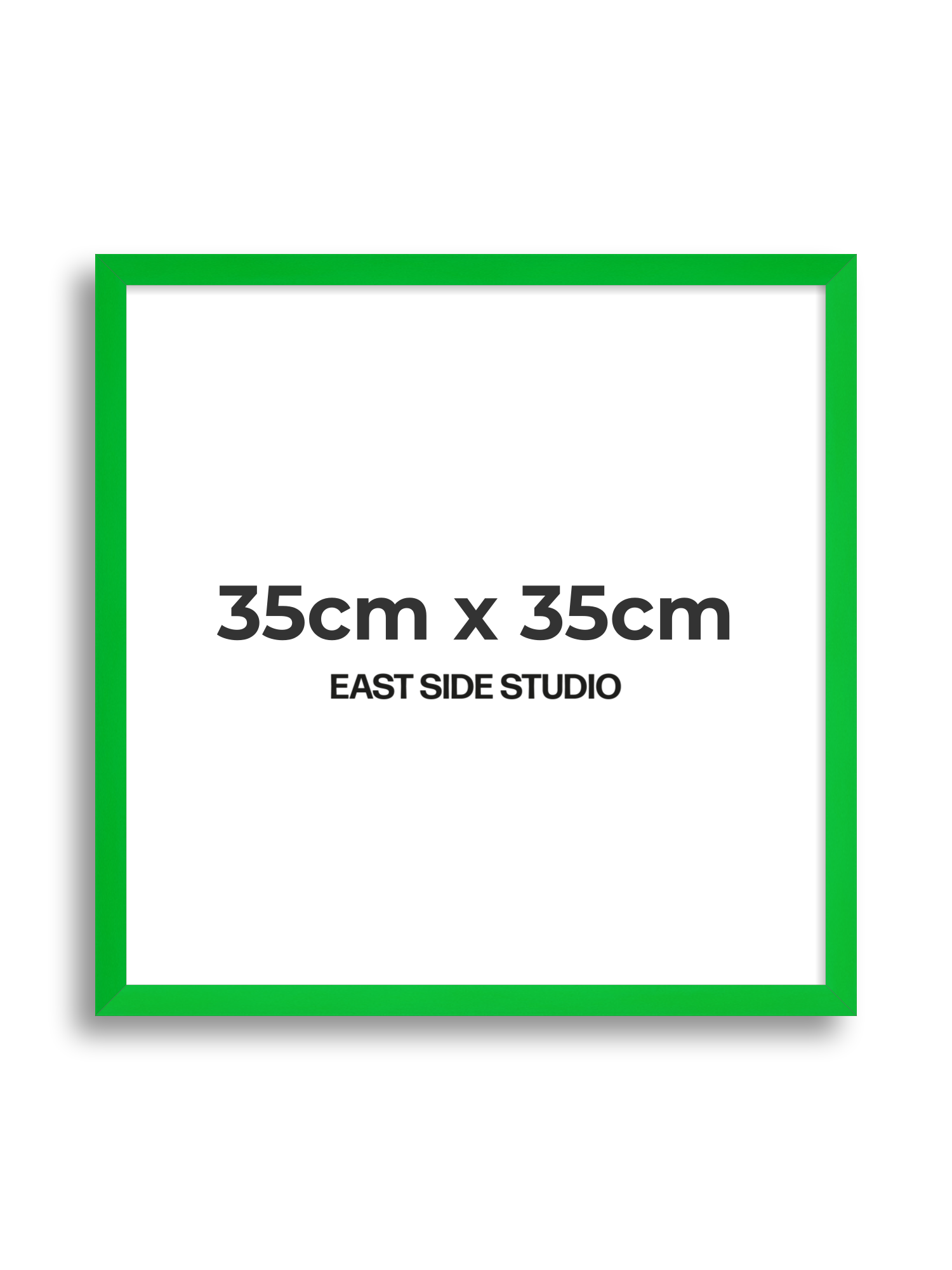 Neon Green 35cm x 35cm picture frame