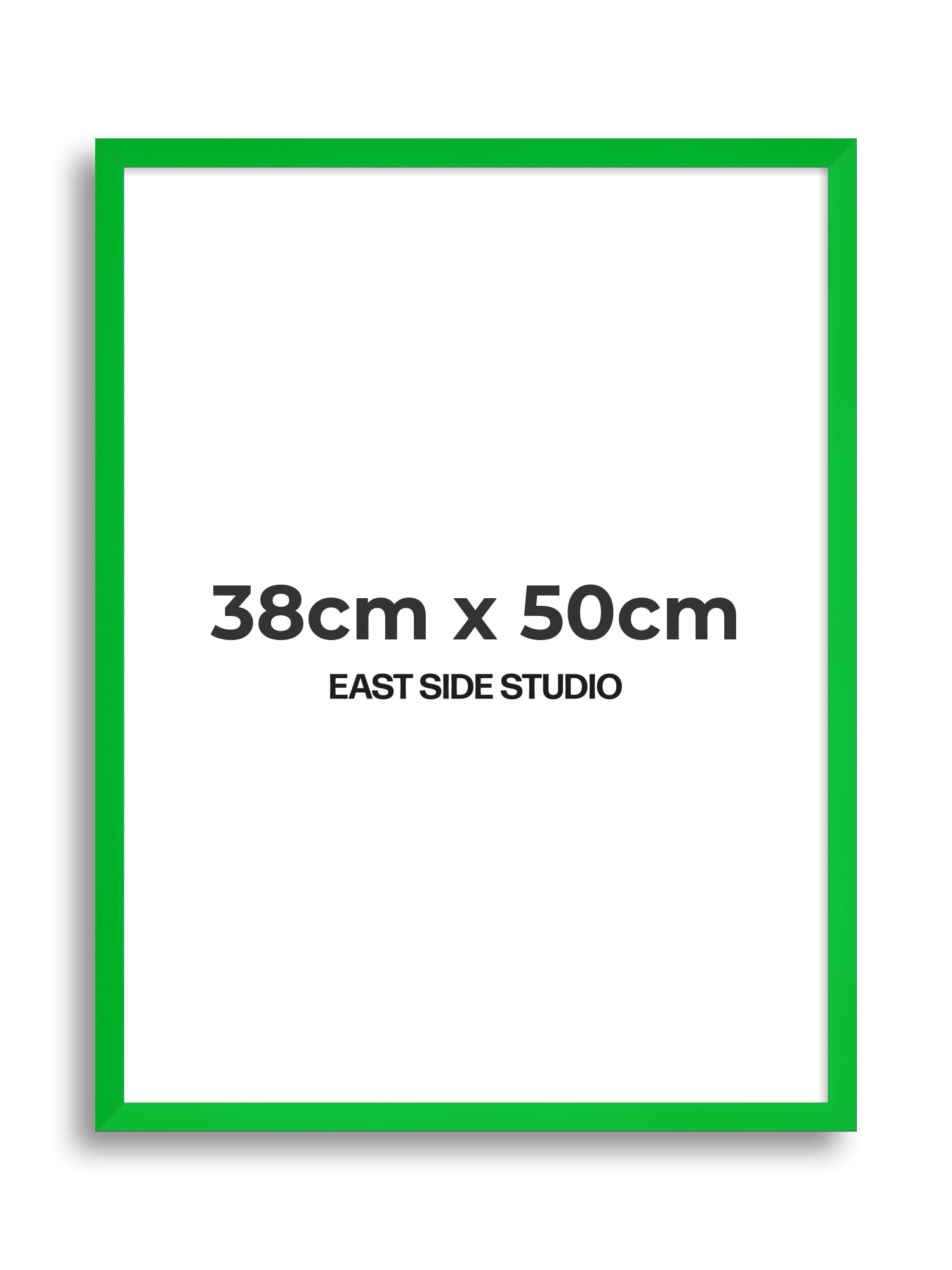 Neon Green 38cm x 50cm picture frame