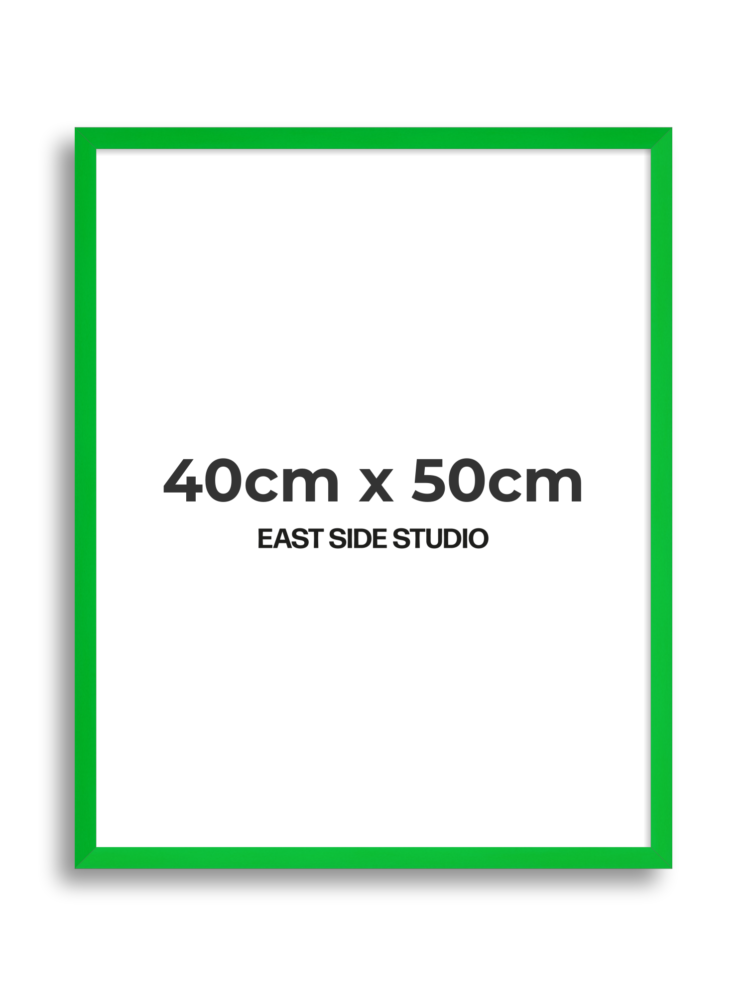 Neon Green 40cm x 50cm picture frame